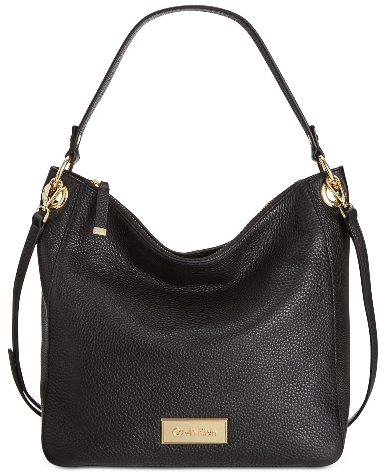 Lyst Calvin Klein Margo Hobo In Black Gallery