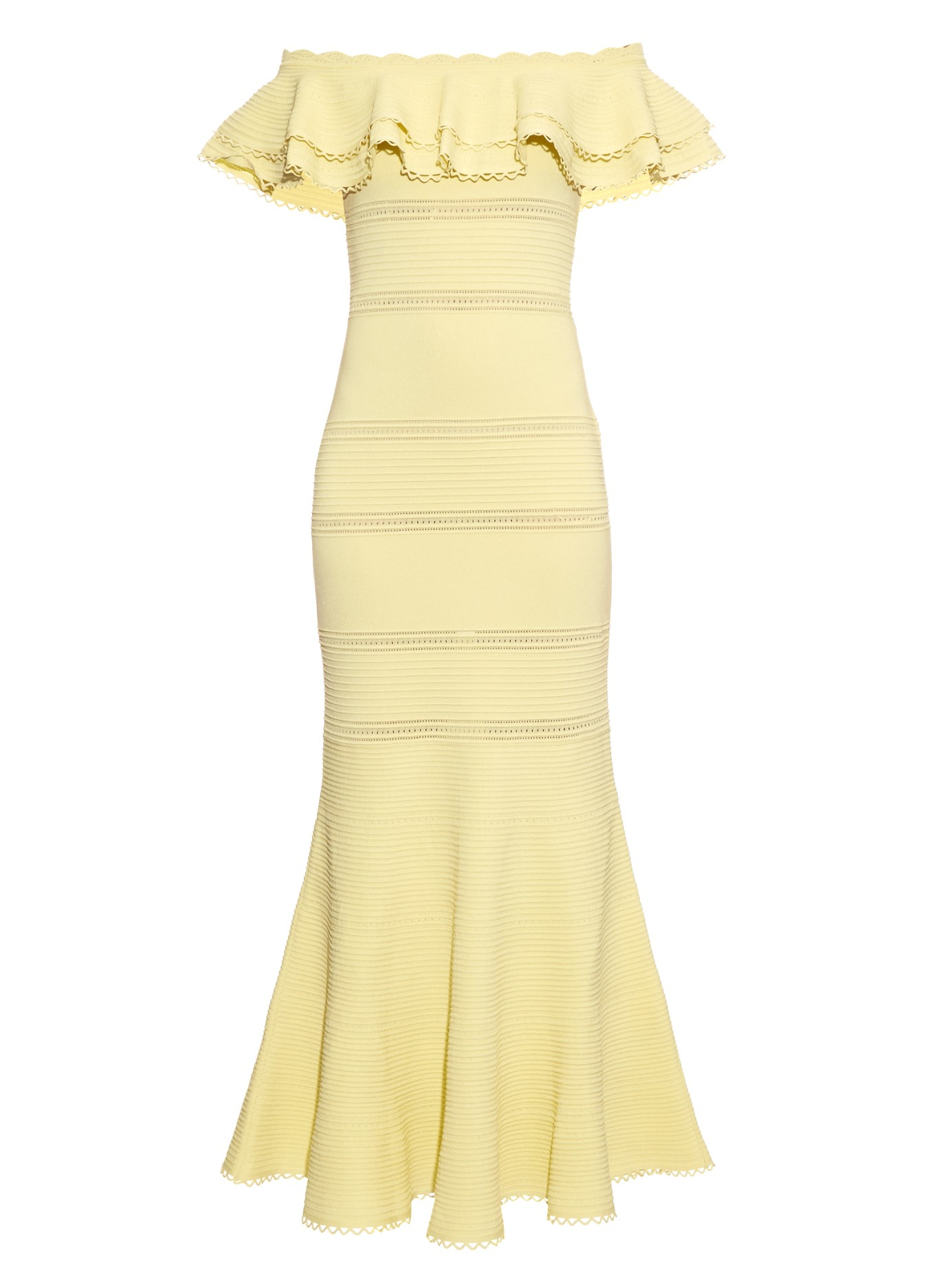 Alexander McQueen Yellow Dress