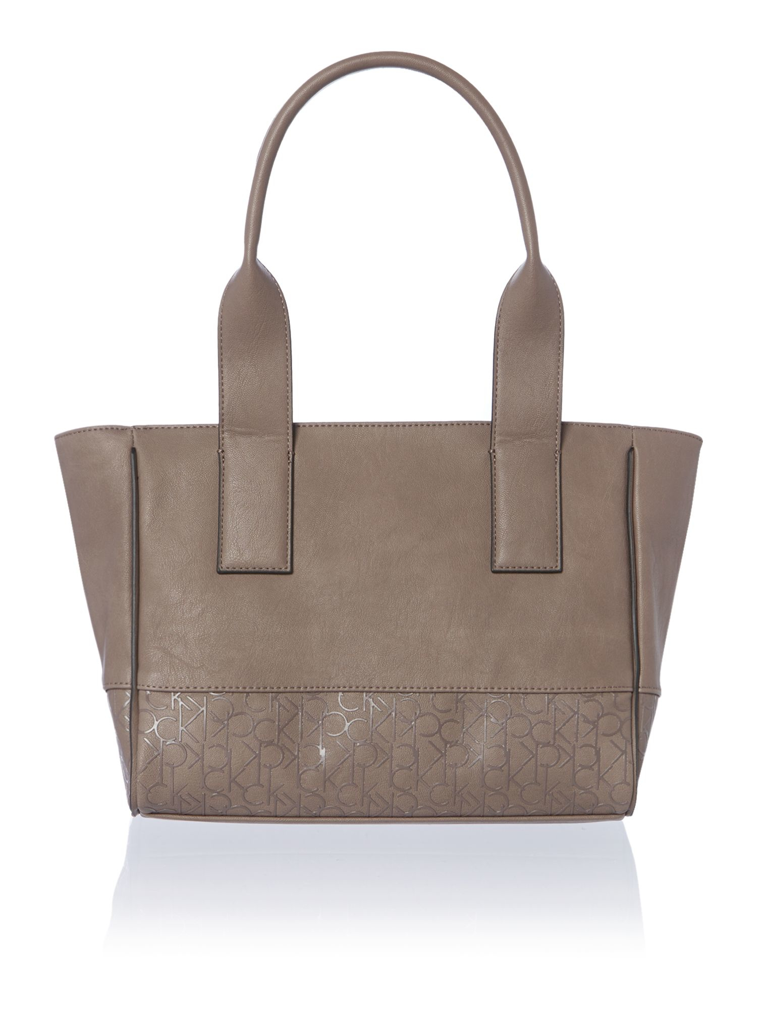 calvin klein tote bag brown