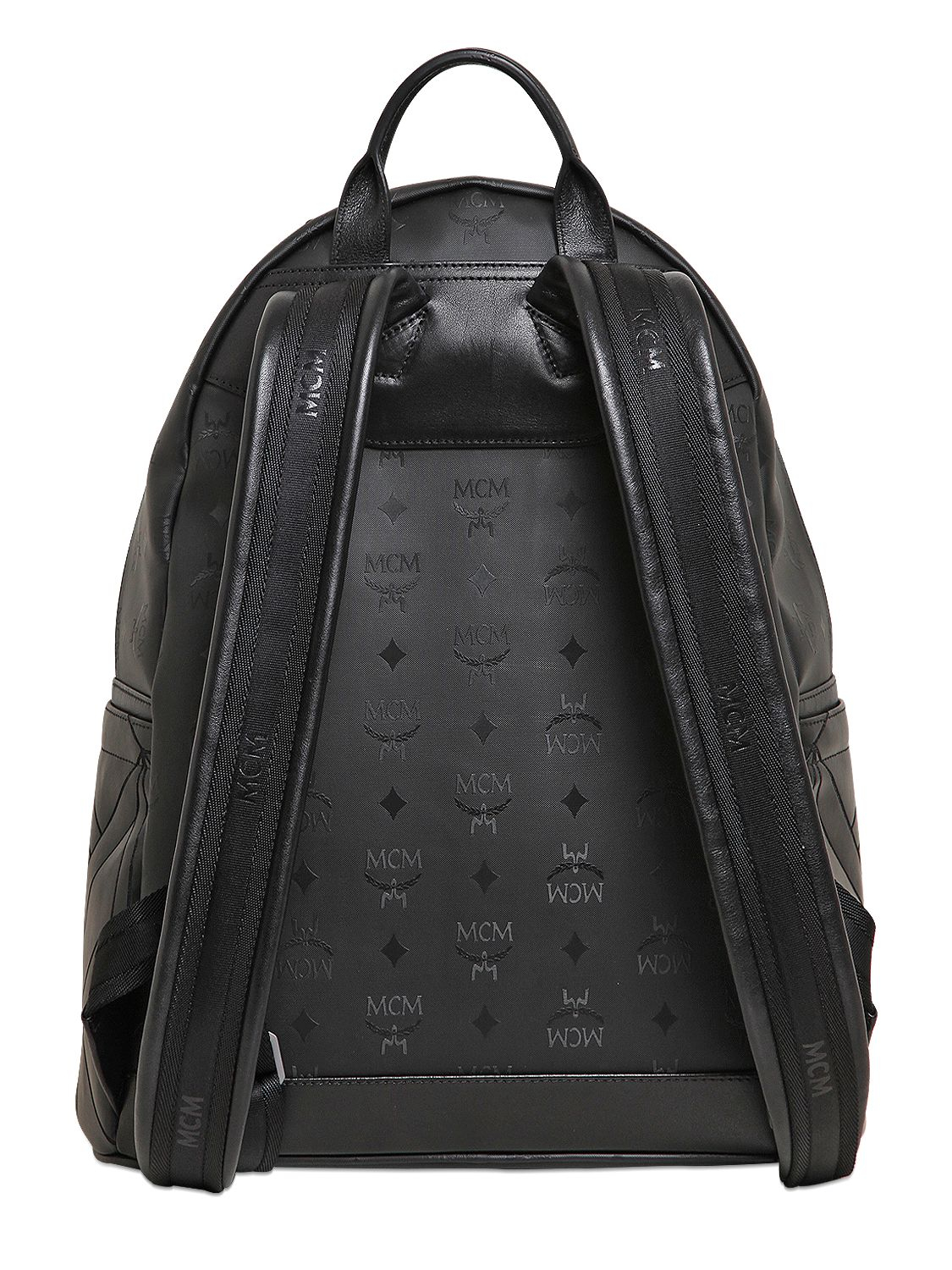 nylon mcm backpack