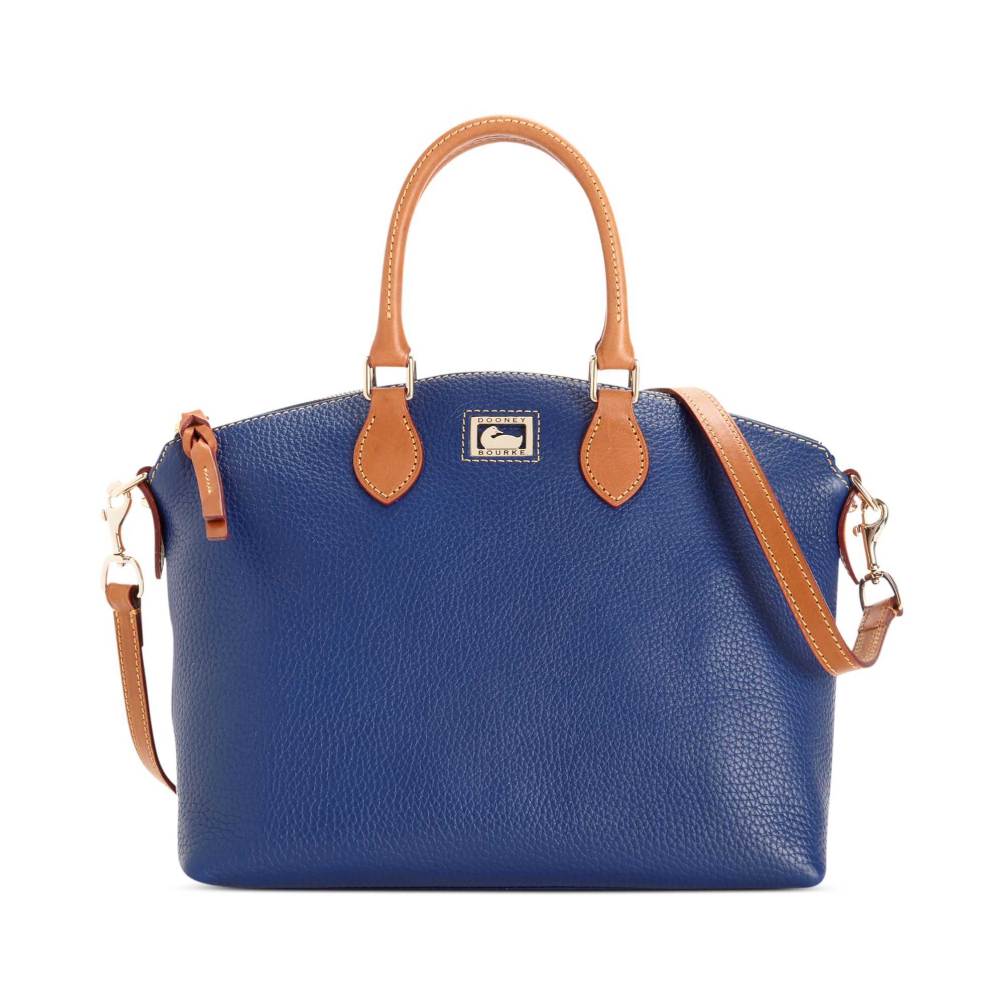 Dooney & Bourke Dillen Ii Medium Satchel in Blue (Cobalt) | Lyst