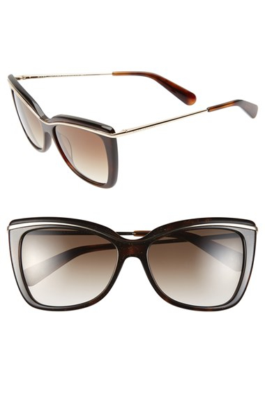 Lyst - Marc Jacobs 56mm Cat Eye Sunglasses