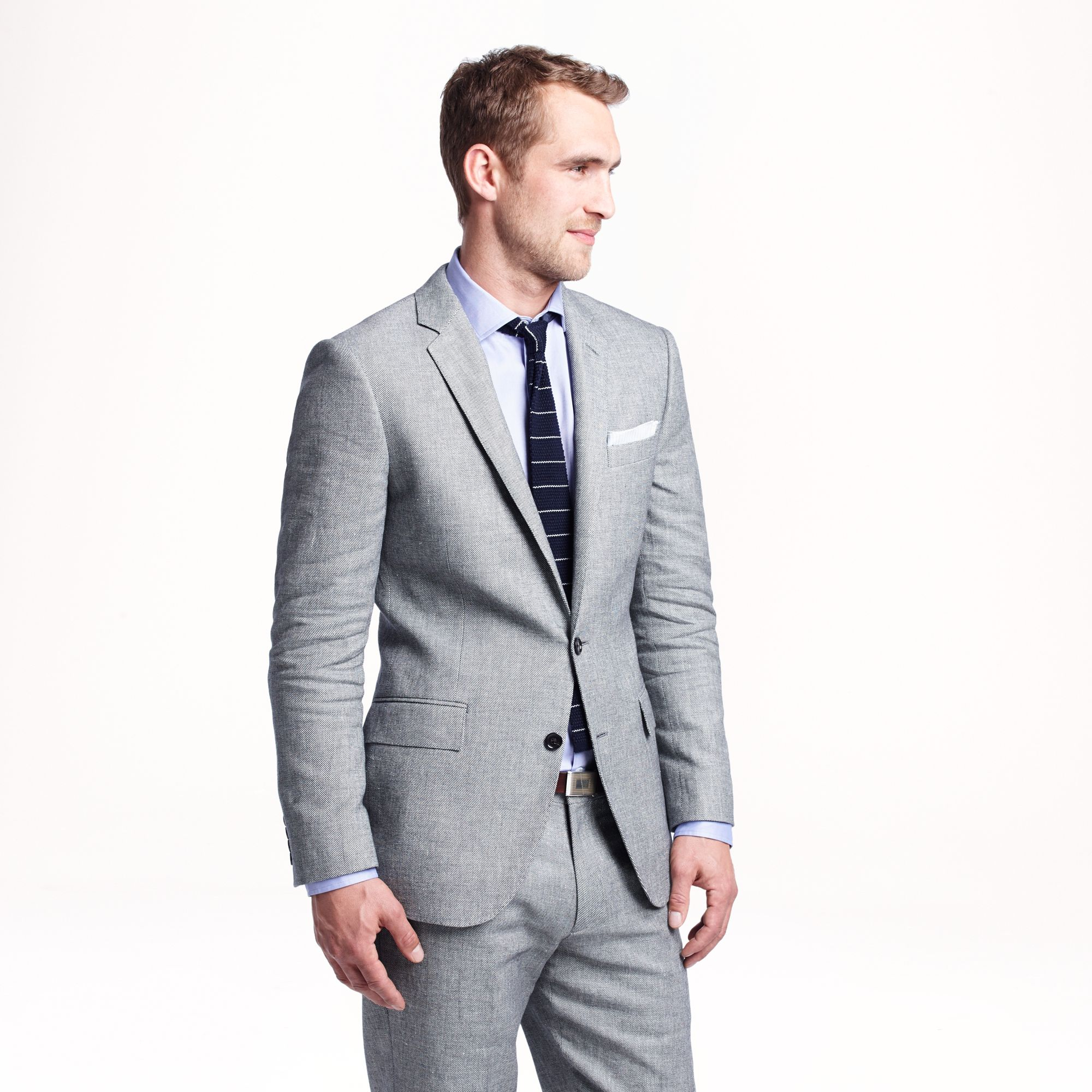 Lyst - J.Crew Ludlow Suit Jacket In Italian Linen-cotton in Gray for Men