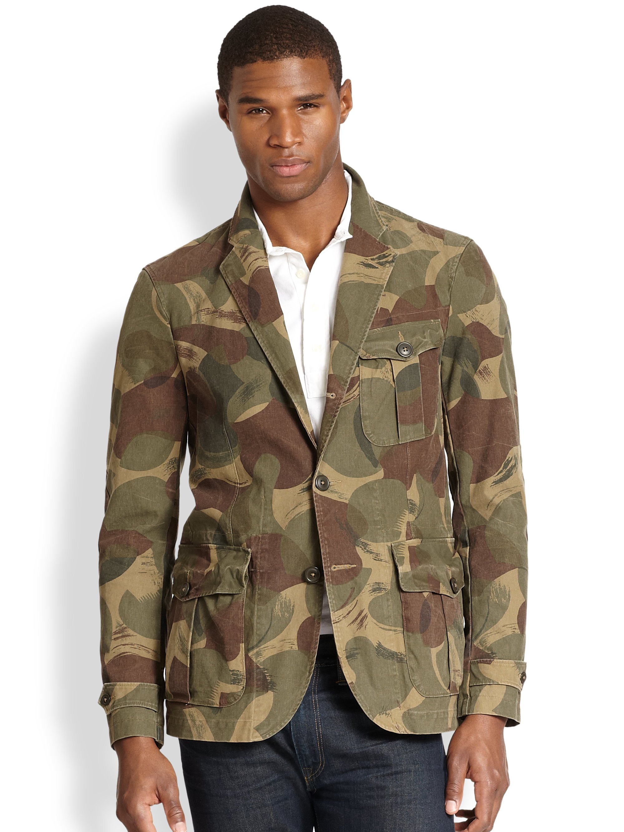 ralph lauren camo joggers mens