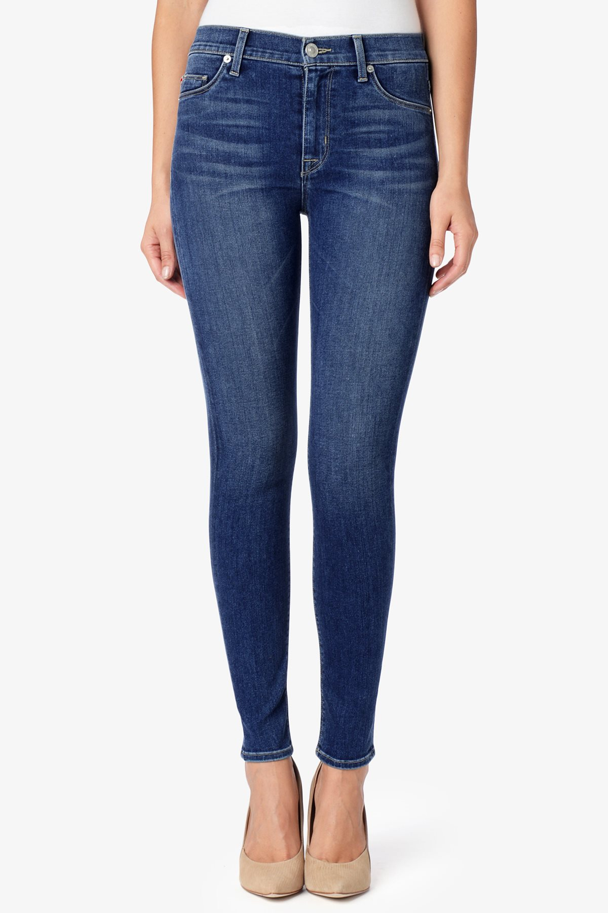 hudson barbara high waist super skinny jeans