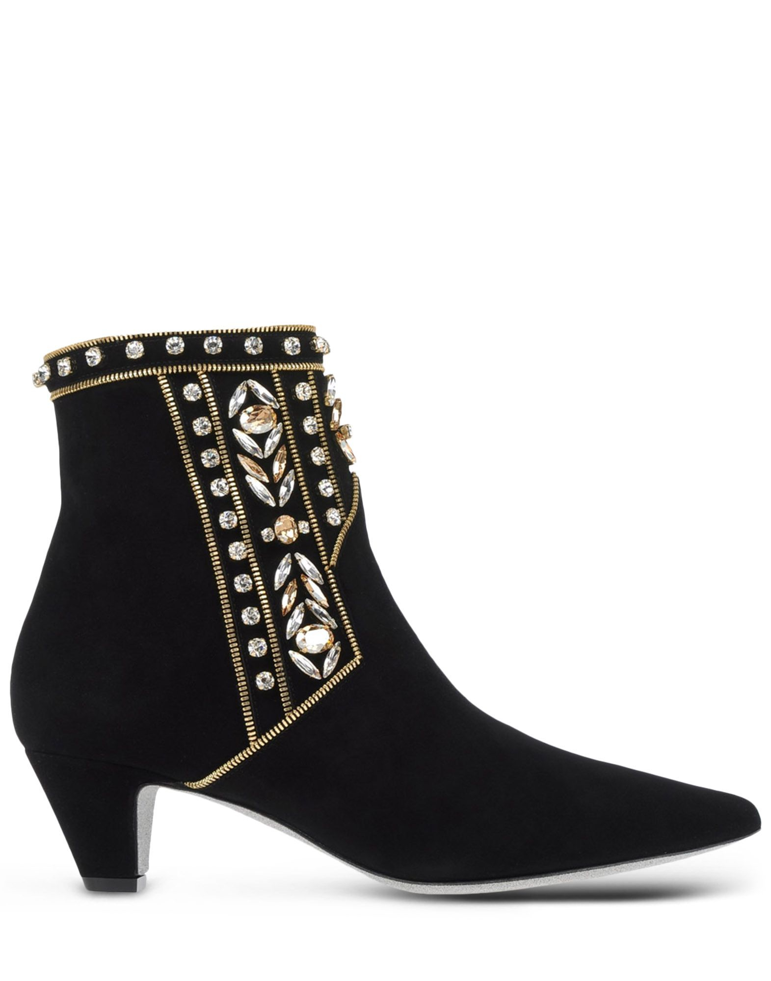 Rene caovilla Ankle Boots in Black | Lyst