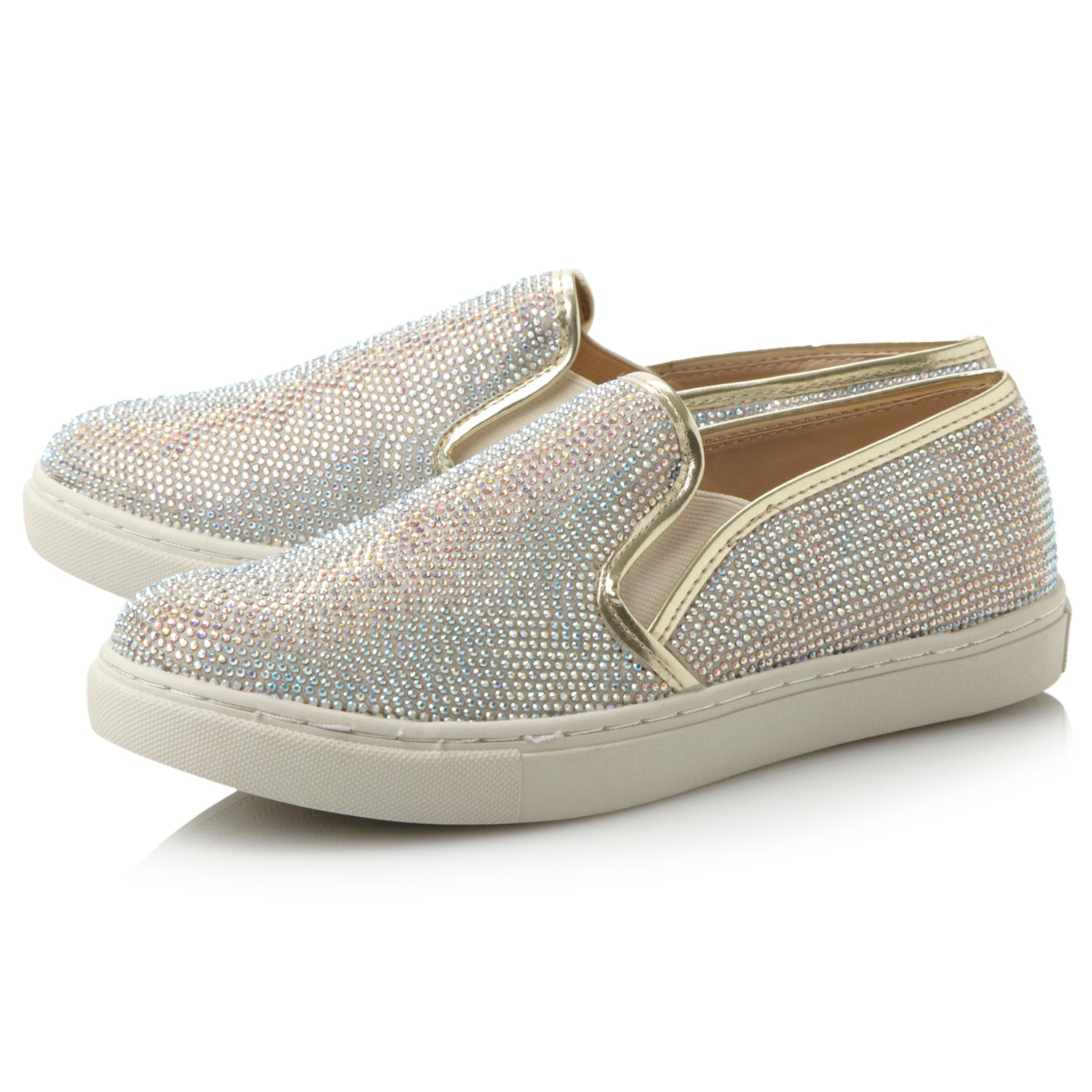 steve madden embellished trainers