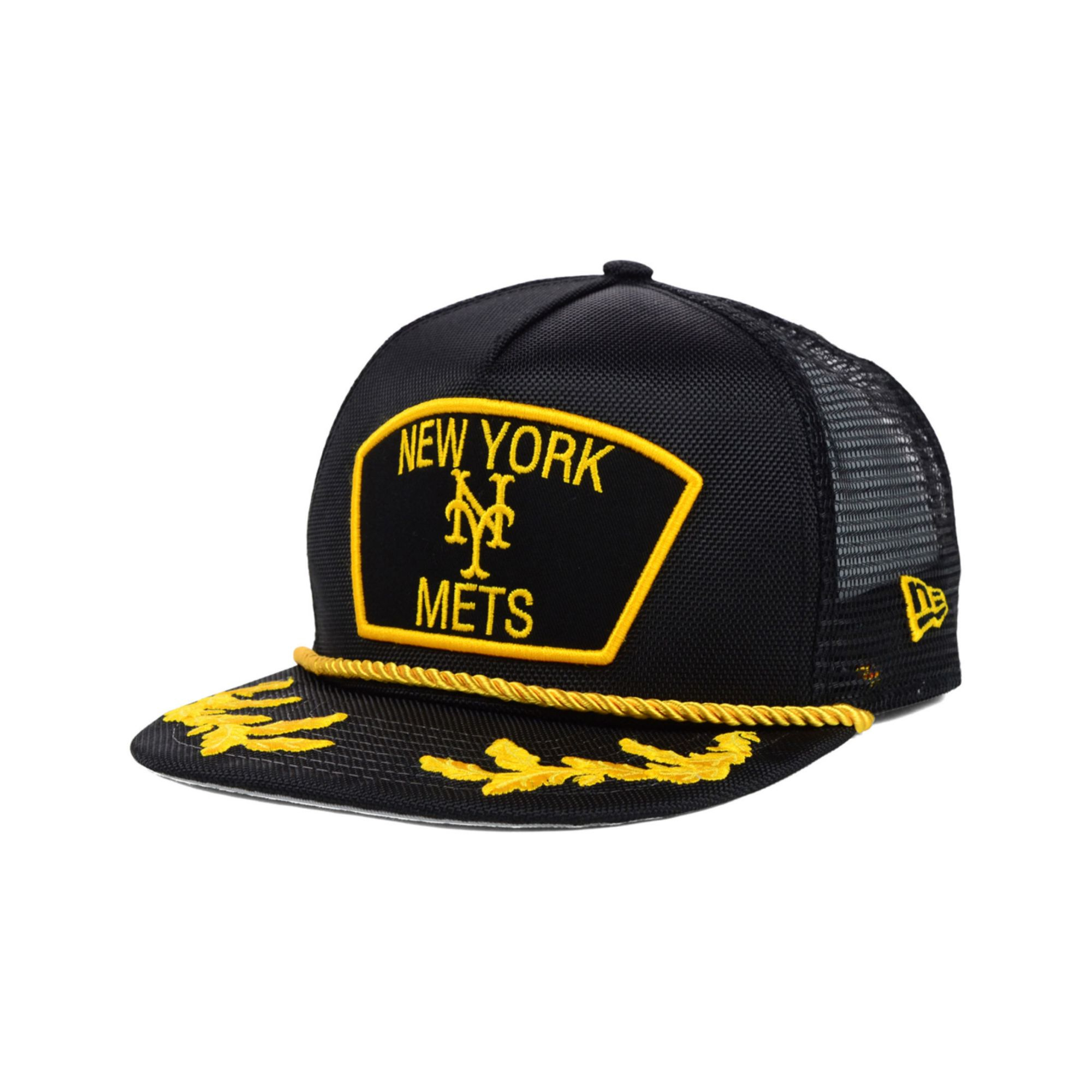 KTZ New York Mets Gold Rope 9fifty Snapback Cap in Metallic for Men - Lyst