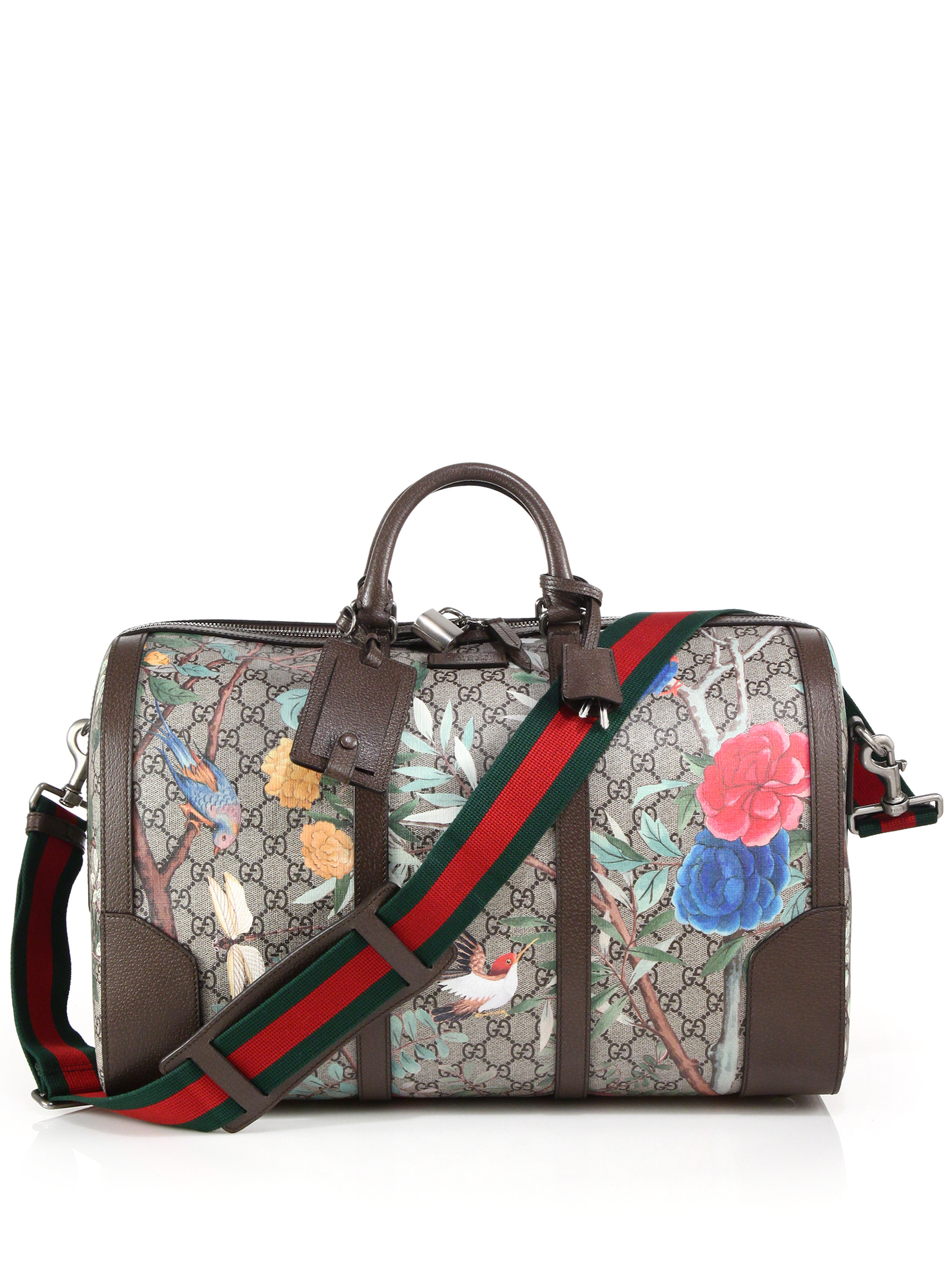 gucci tian duffle