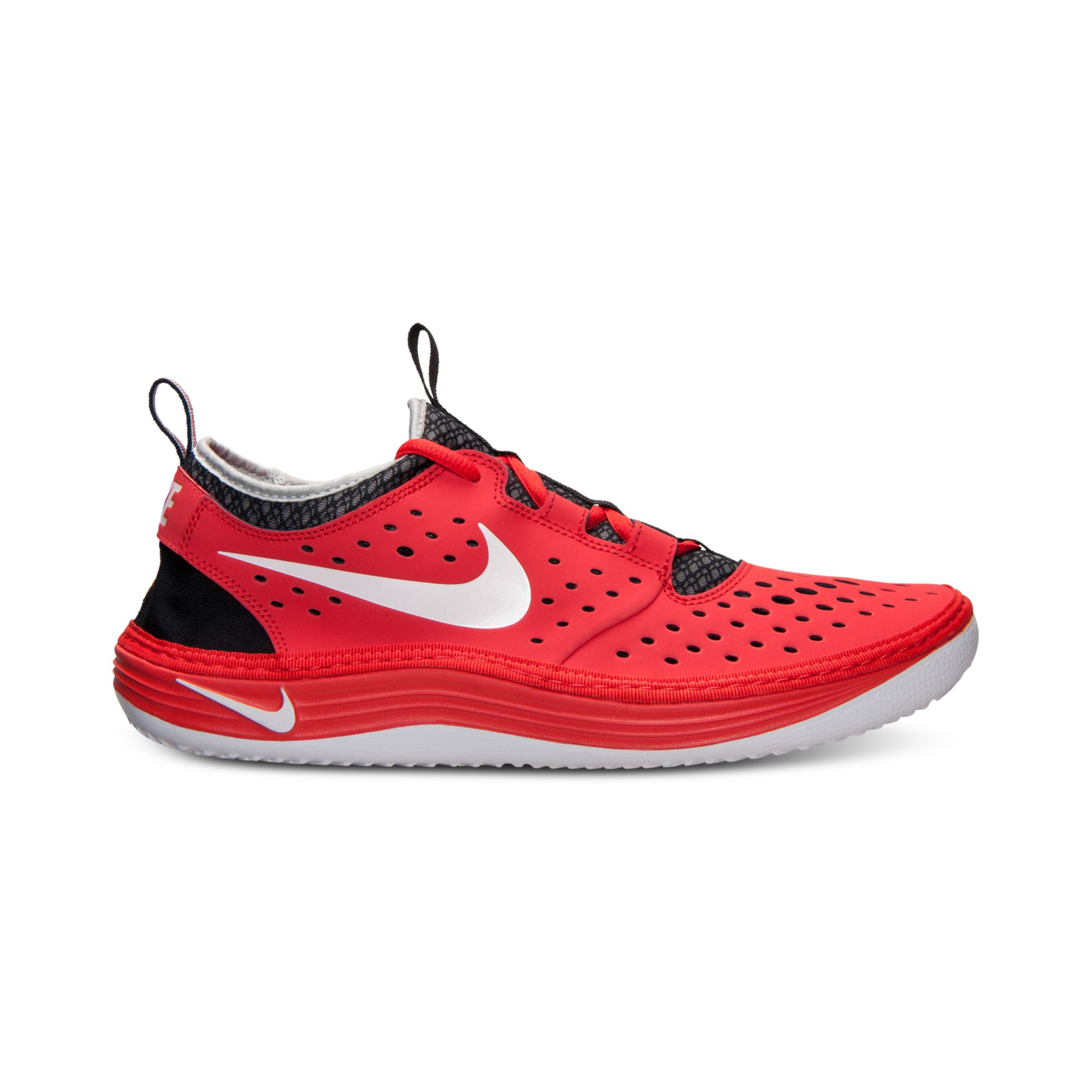 nike sandals for men red