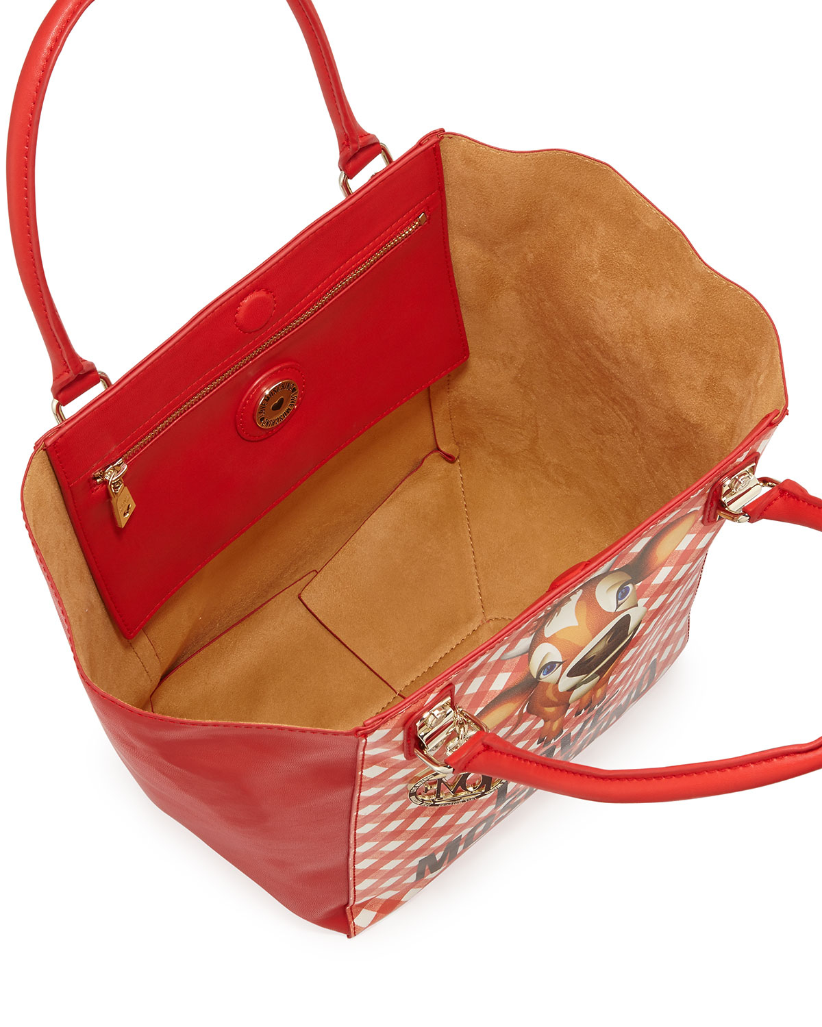 moschino cow purse