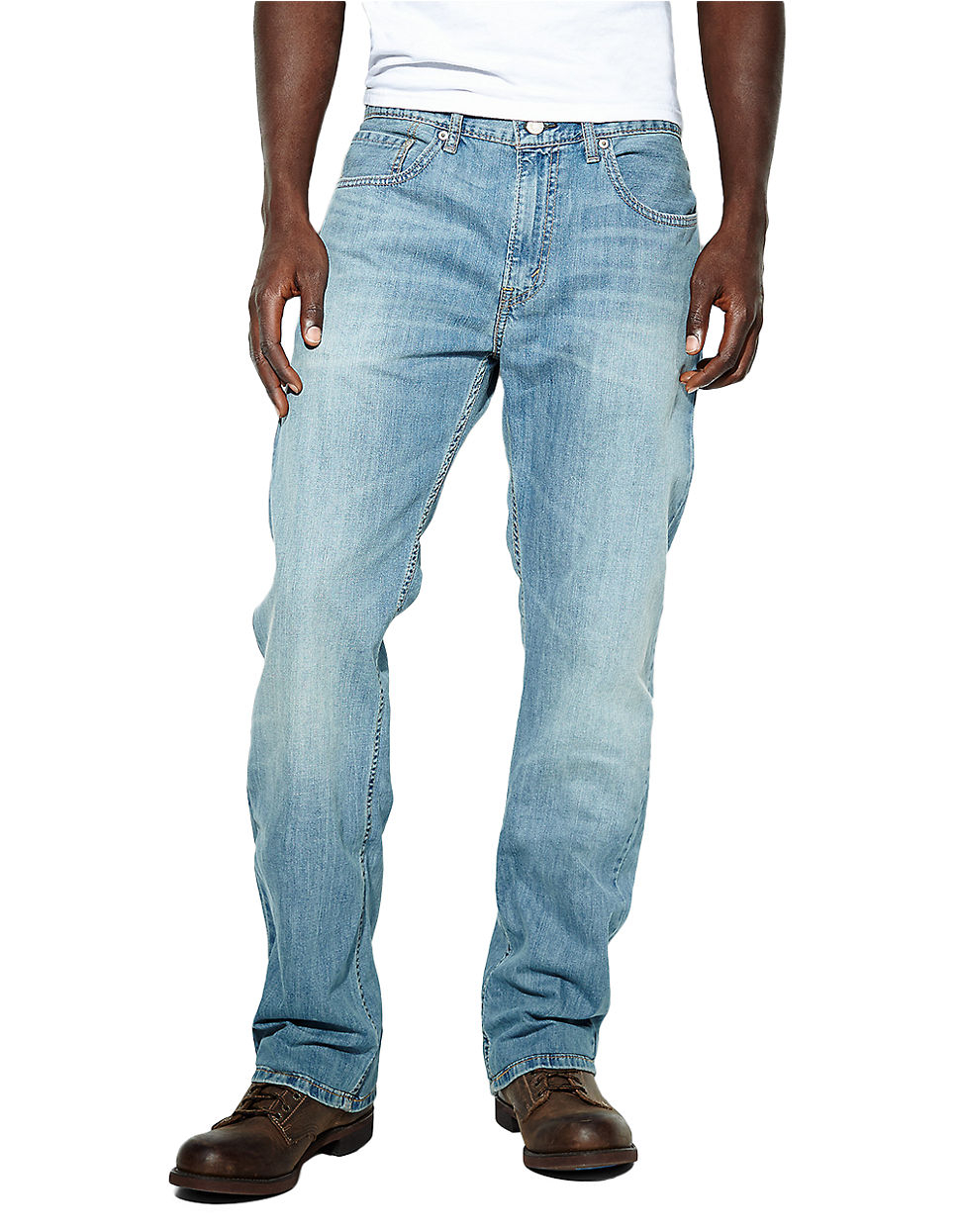 Levi's 559 Relaxed Straight Wellington Jeans in Blue for Men | Lyst
