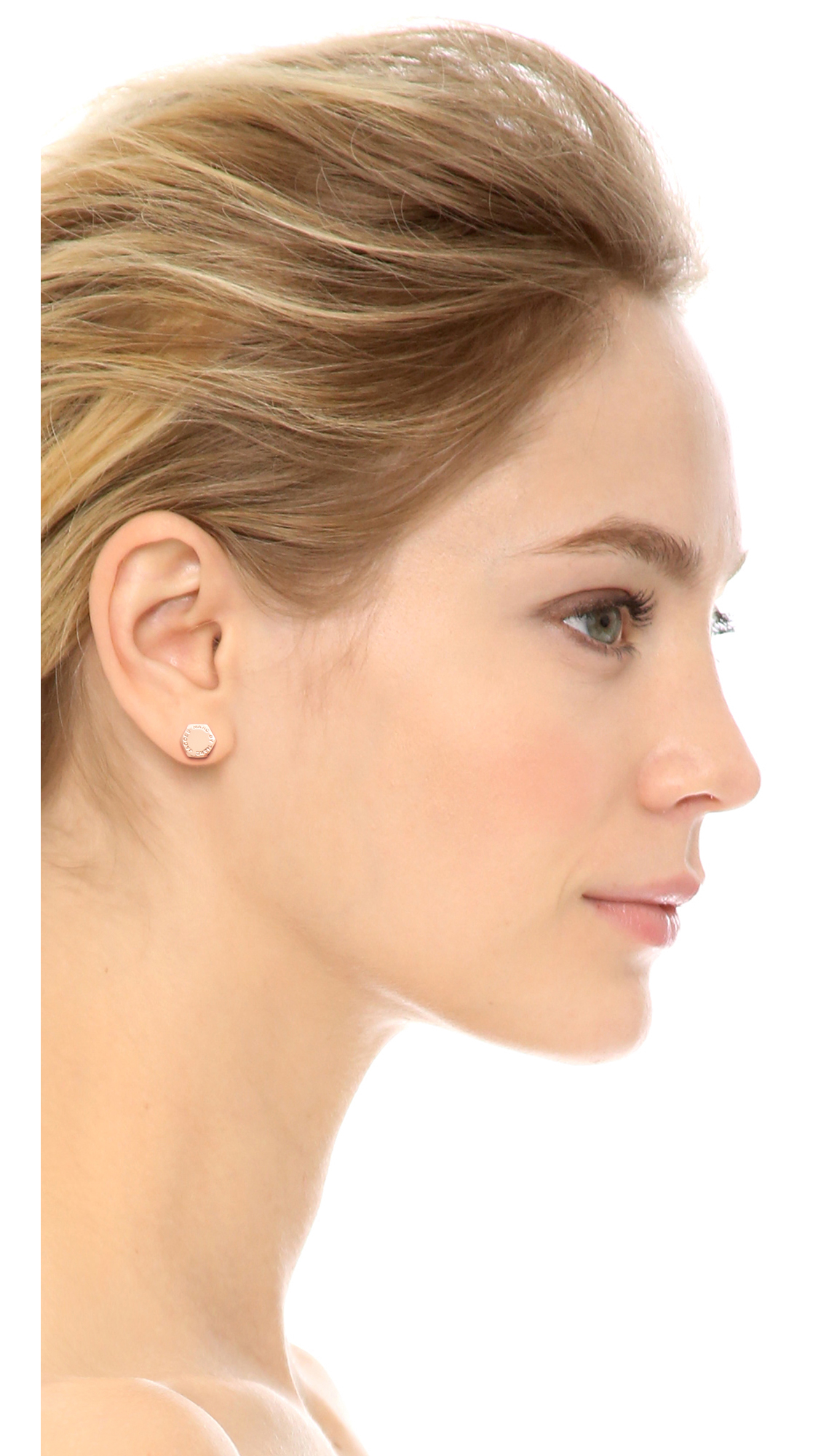 Lyst Marc By Jacobs Bolt Studs In Metallic Gallery