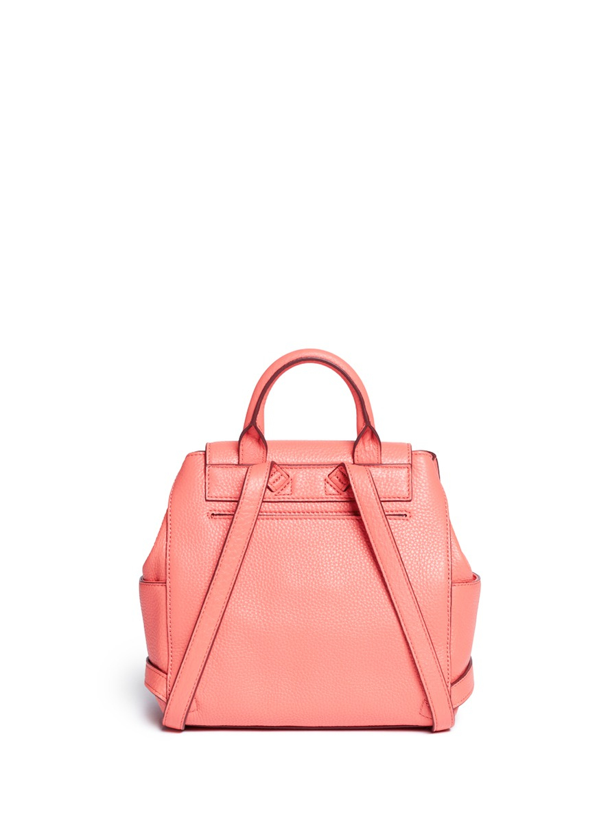Lyst - Tory Burch 'thea' Mini Leather Backpack in Pink