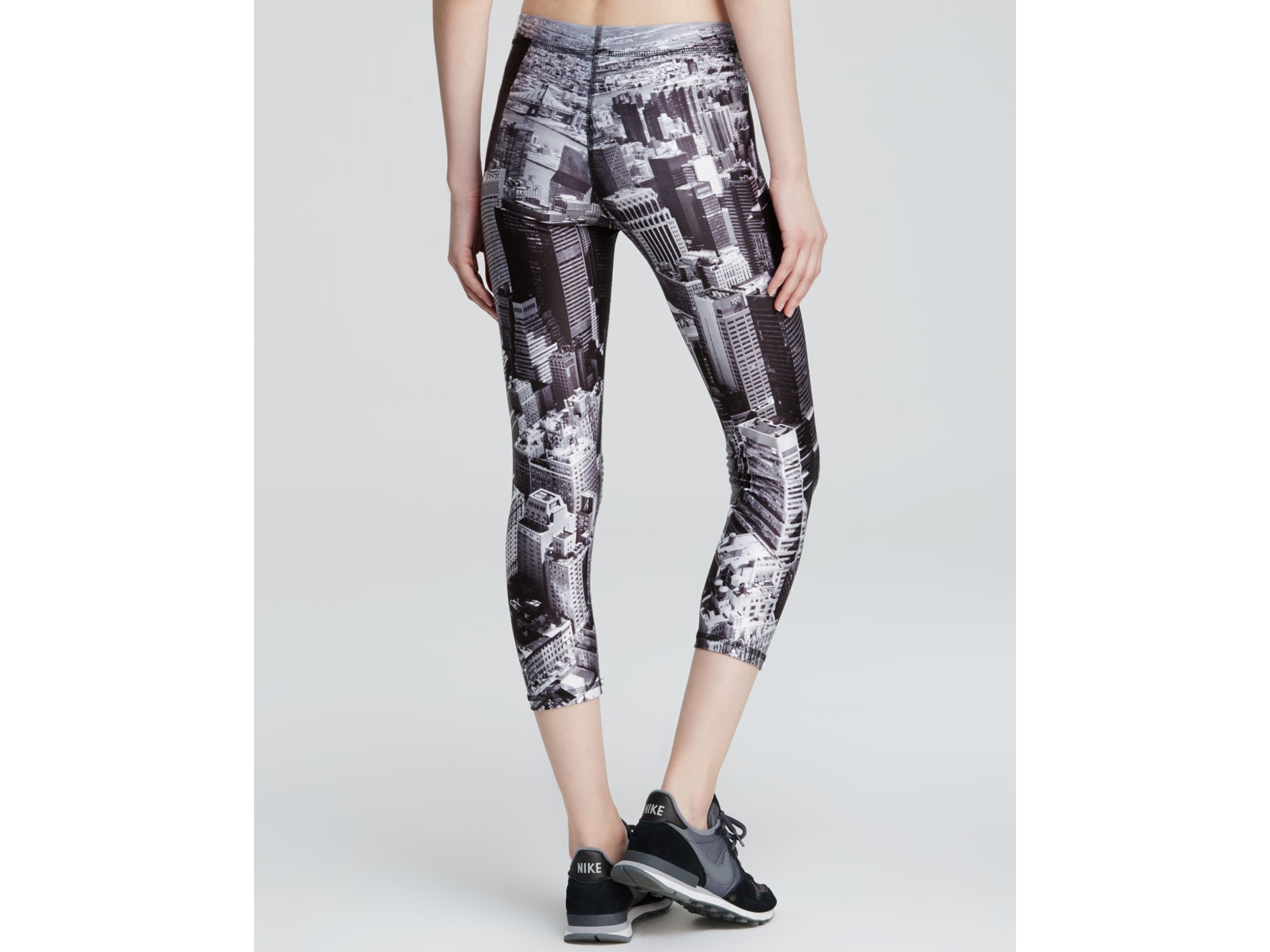 zara printed leggings