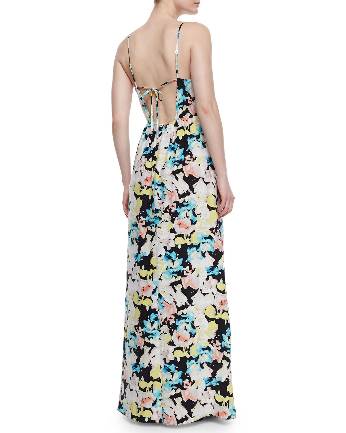 Parker printed silk maxi dress Parker printed silk maxi dress