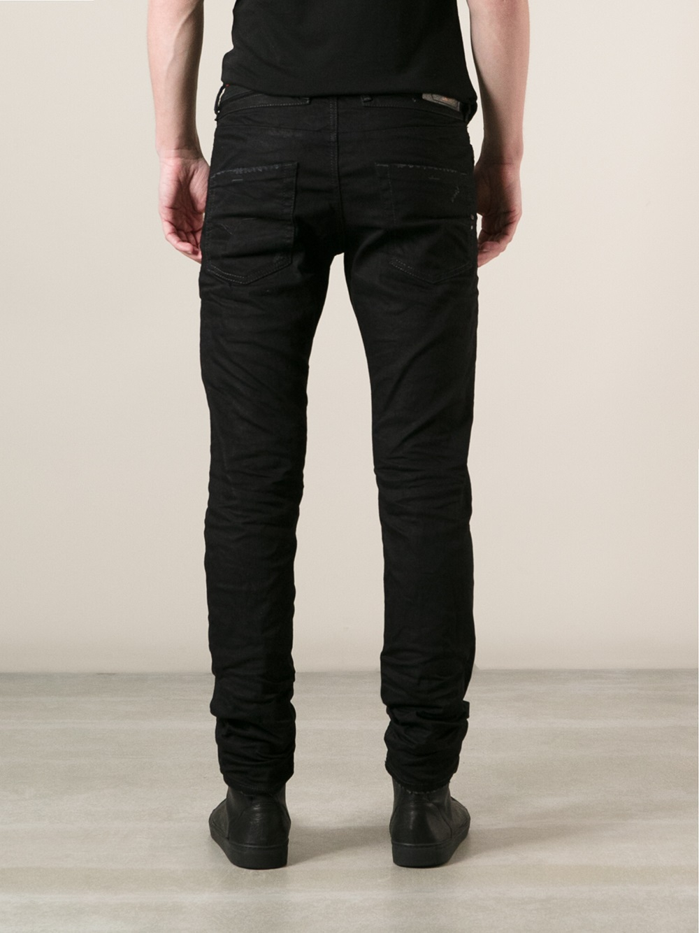Lyst - Diesel Belther Jean in Black for Men
