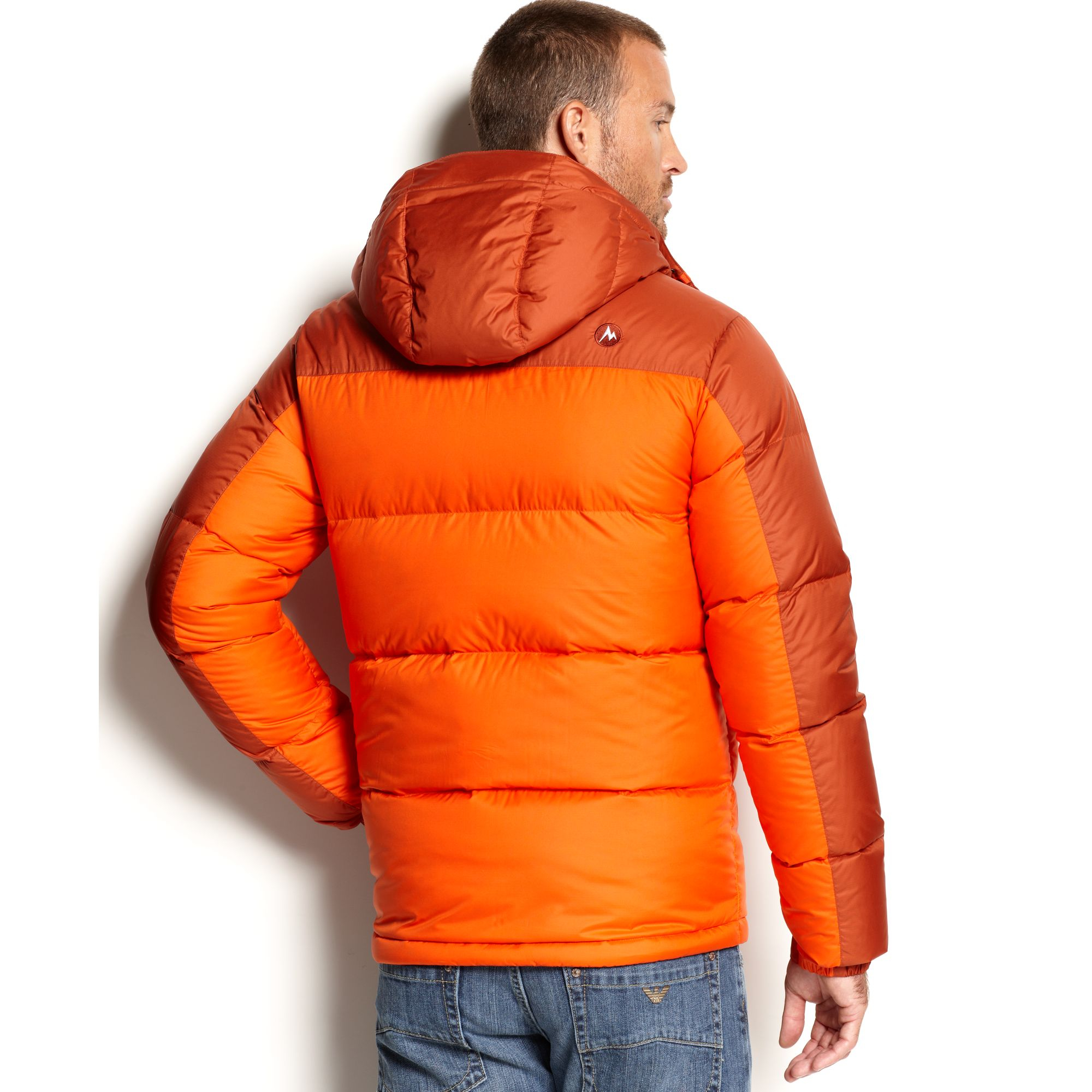 Lyst - Marmot Guides Hooded Waterproof Down Jacket in ...