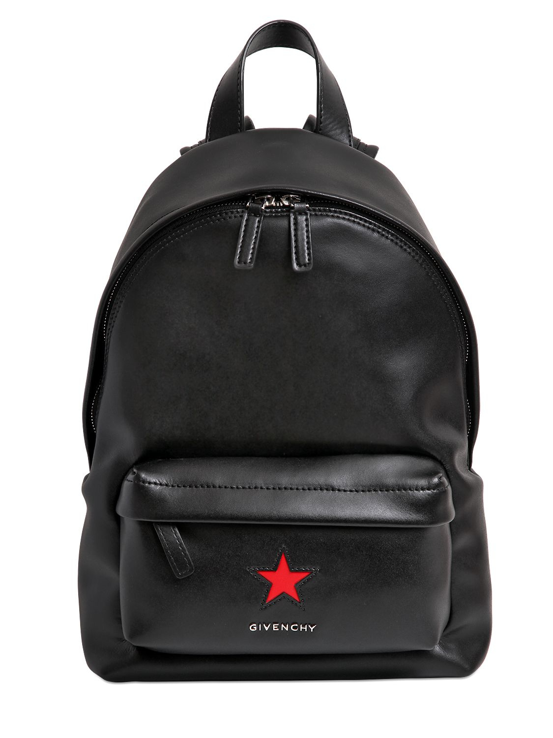 Lyst - Givenchy Mini Smooth Leather Backpack With Star in Red