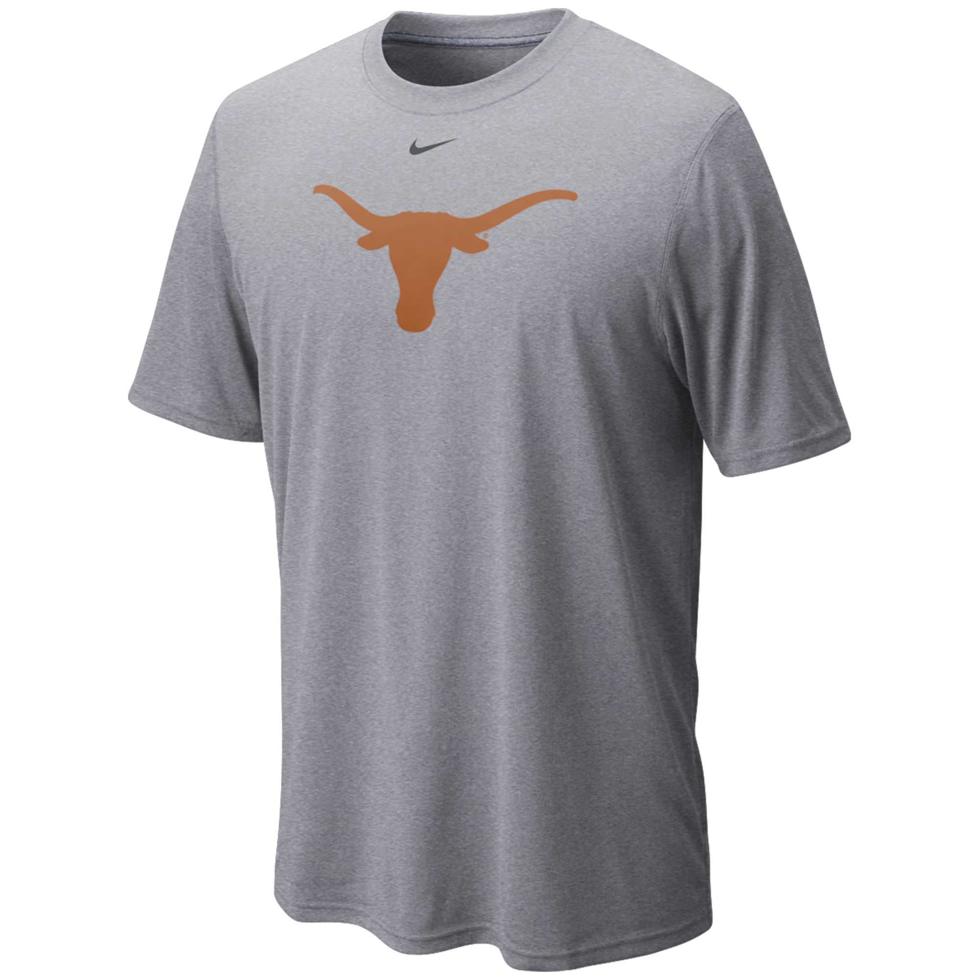 Nike Men's Short-Sleeve Dri-FIT Texas Longhorns T-Shirt in Gray for Men ...