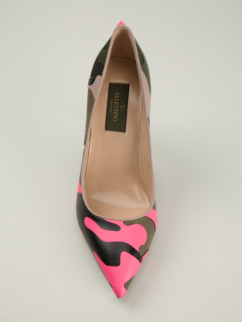 camo print pumps