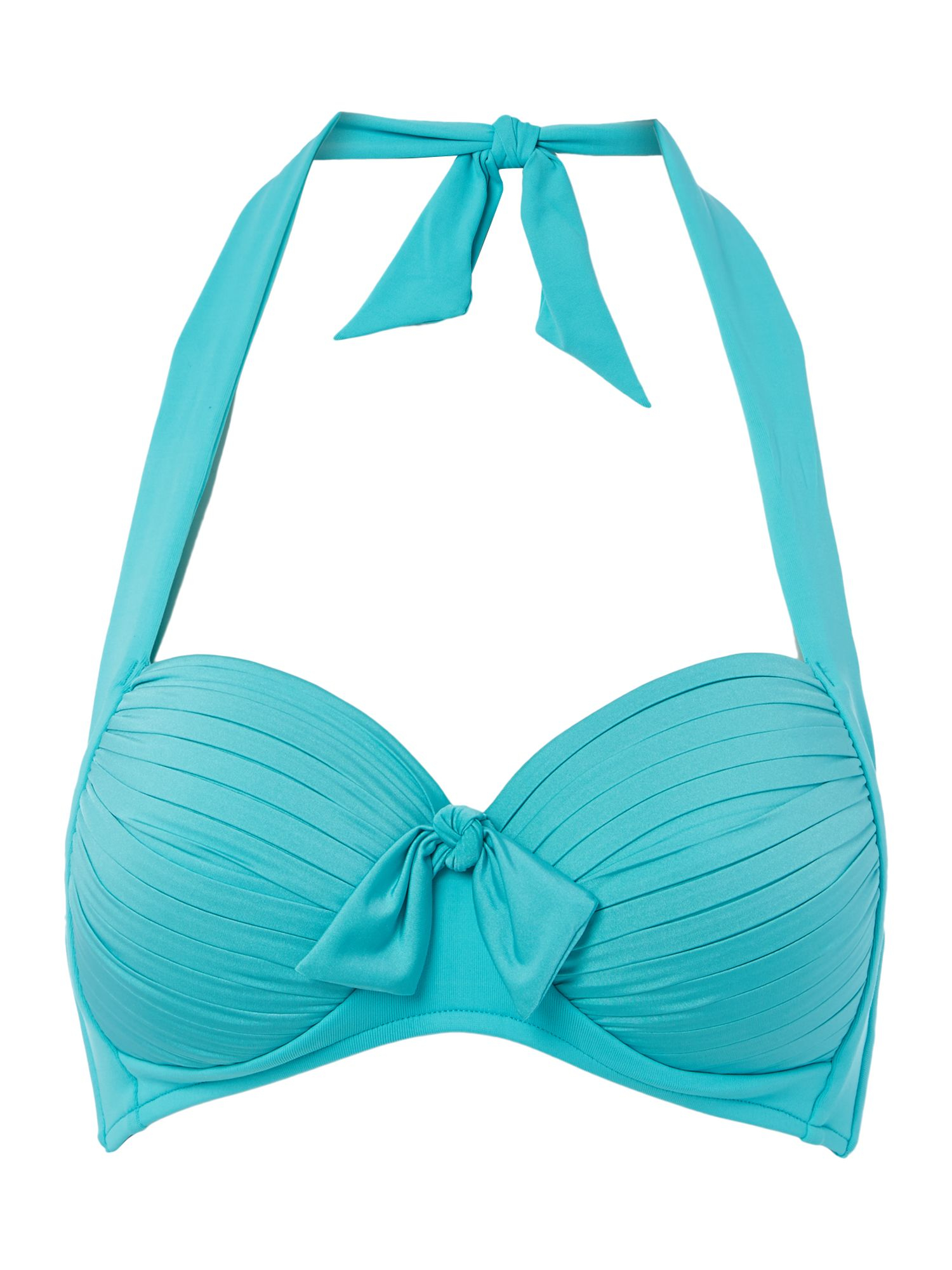 Seafolly Soft Cup Halter Bikini Top in Blue | Lyst