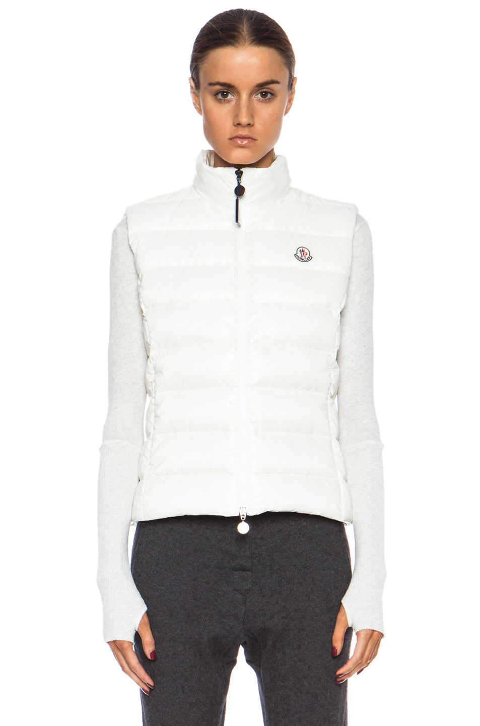 moncler ghany vest white moncler ghany vest white