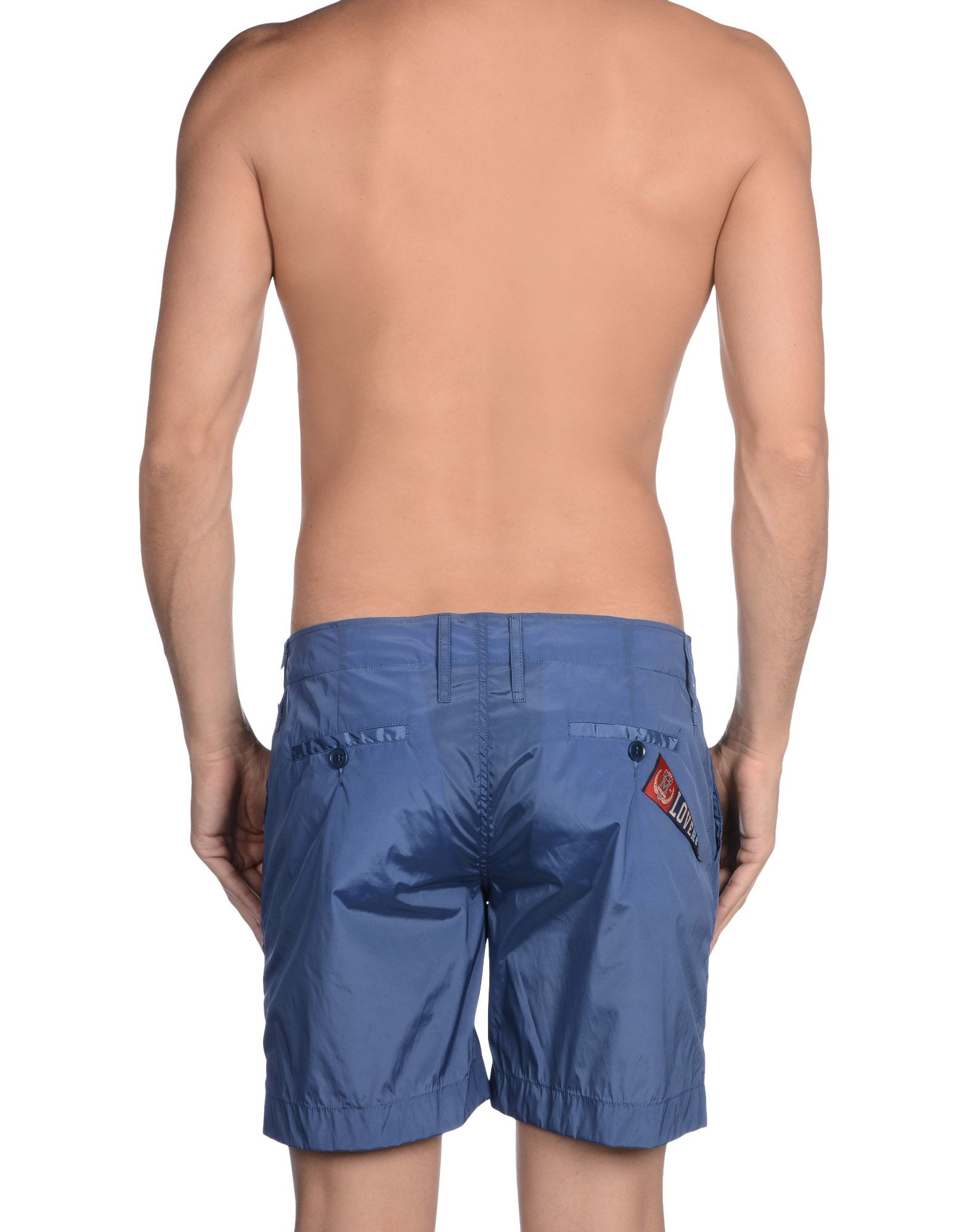 Lyst - Love Moschino Bermuda Shorts in Blue for Men