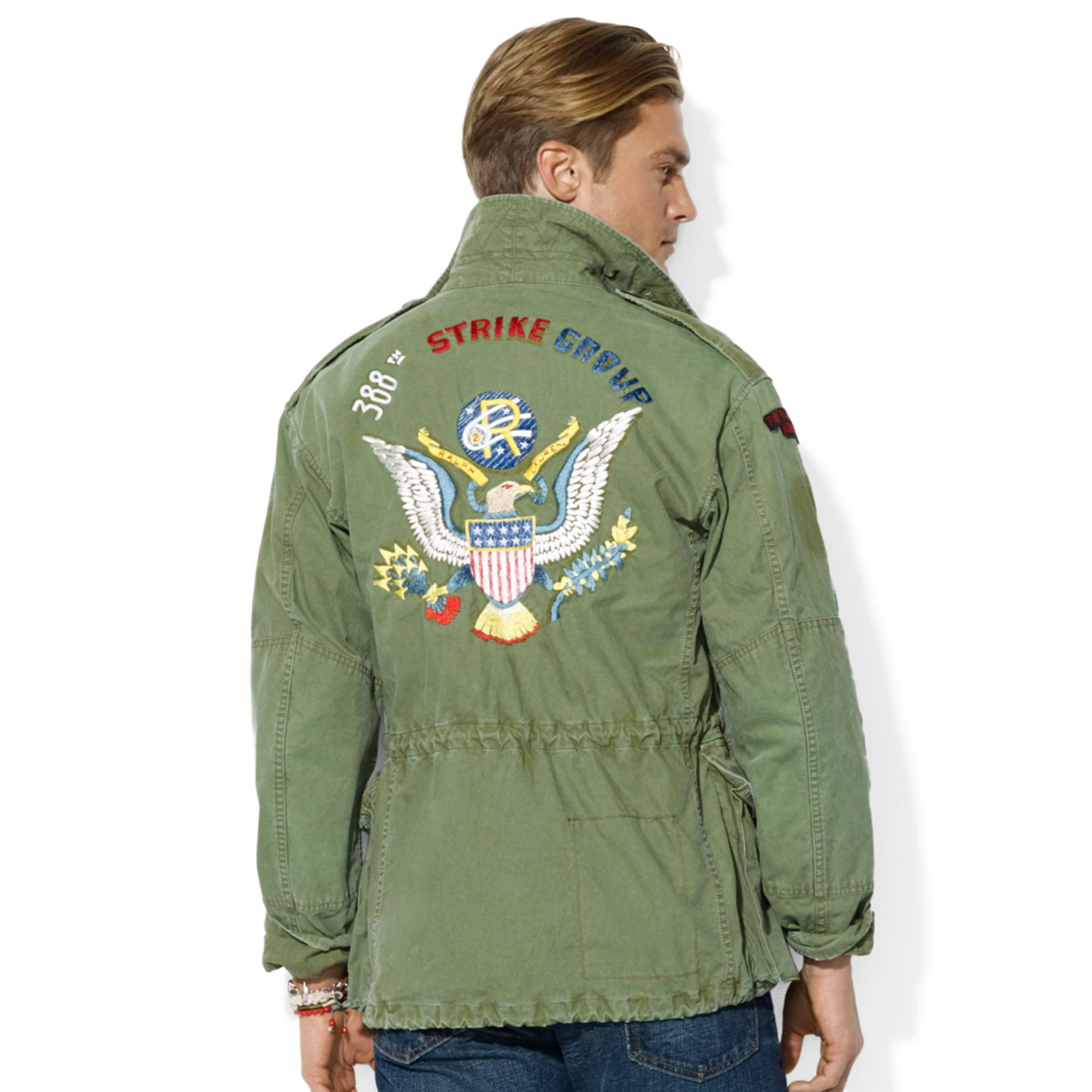 Ralph Lauren Polo Eaglecrest Combat Jacket In Green For Men Lyst 8460