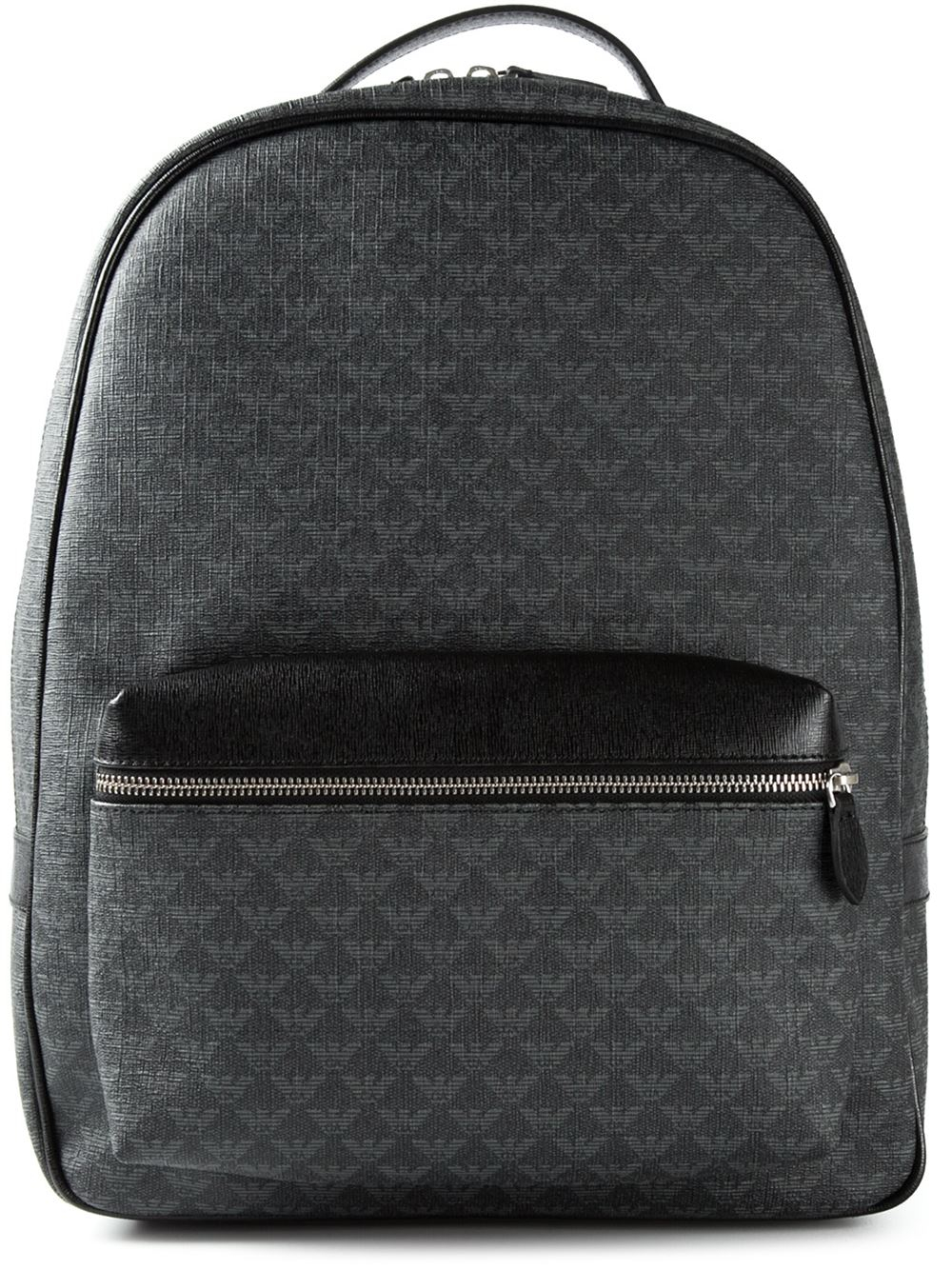 Lyst - Emporio Armani Classic Backpack in Gray for Men