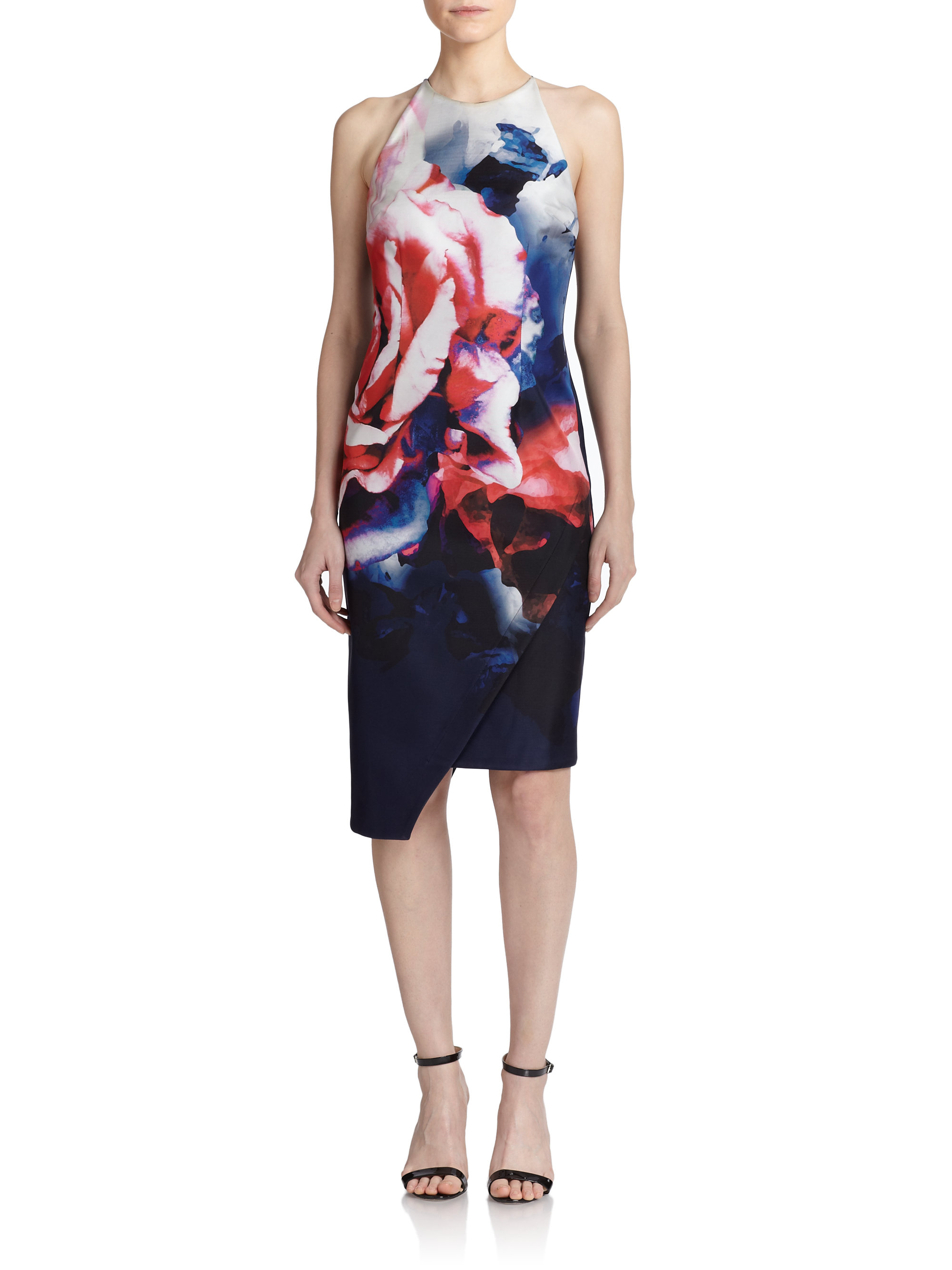 silk rose robe