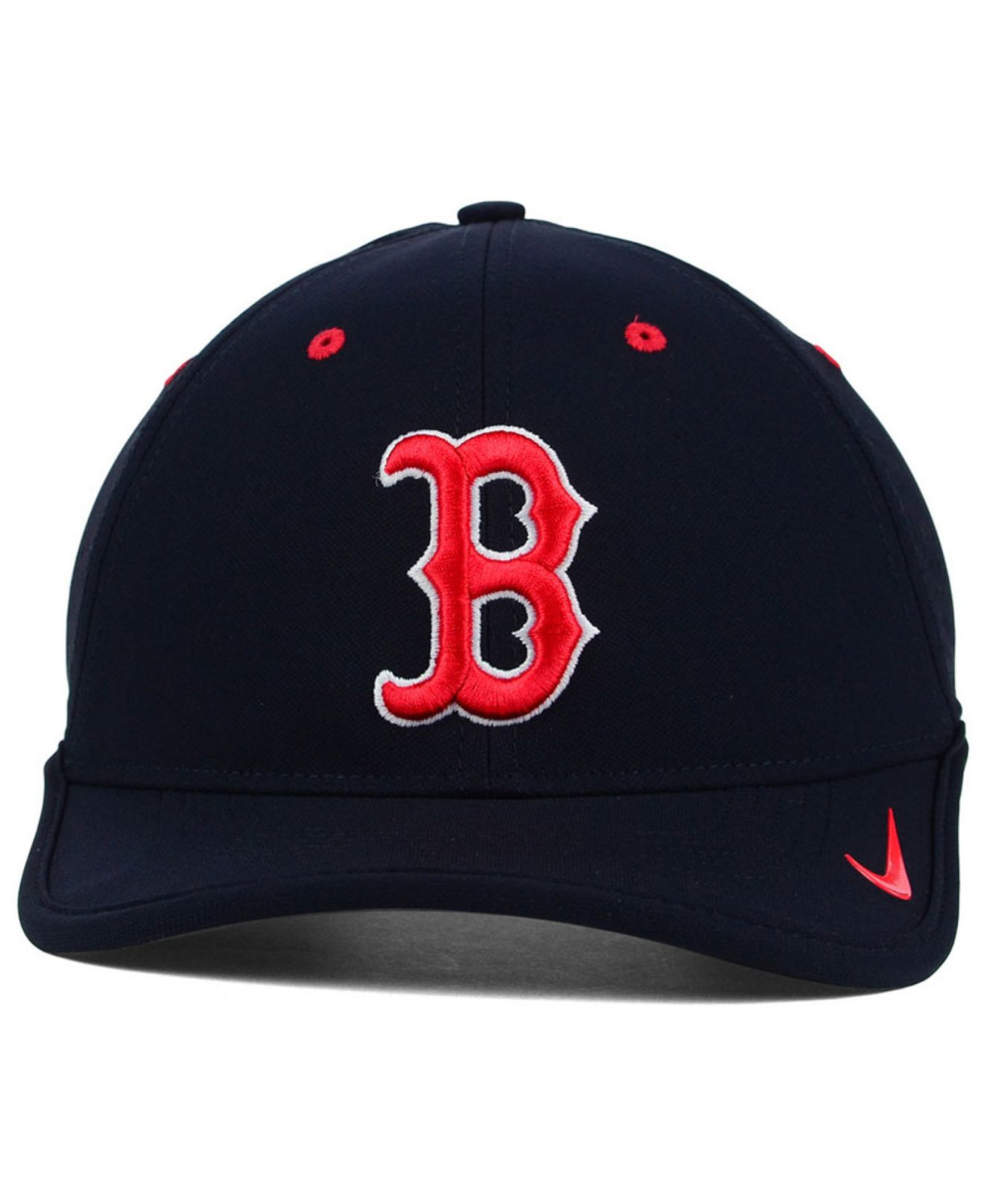Lyst - Nike Boston Red Sox Vapor Swoosh Adjustable Cap in Blue for Men