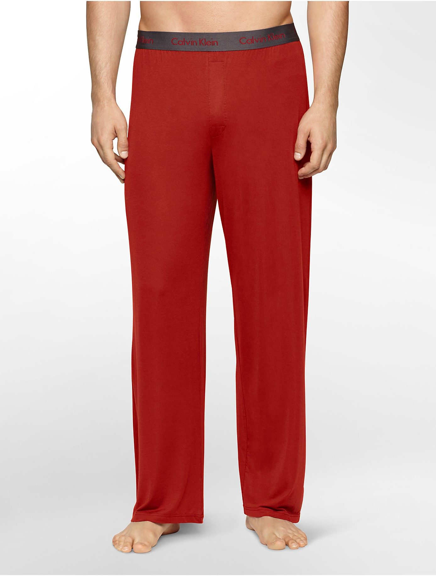 Lyst - Calvin Klein Underwear Body Modal Pajama Pant in Red for Men