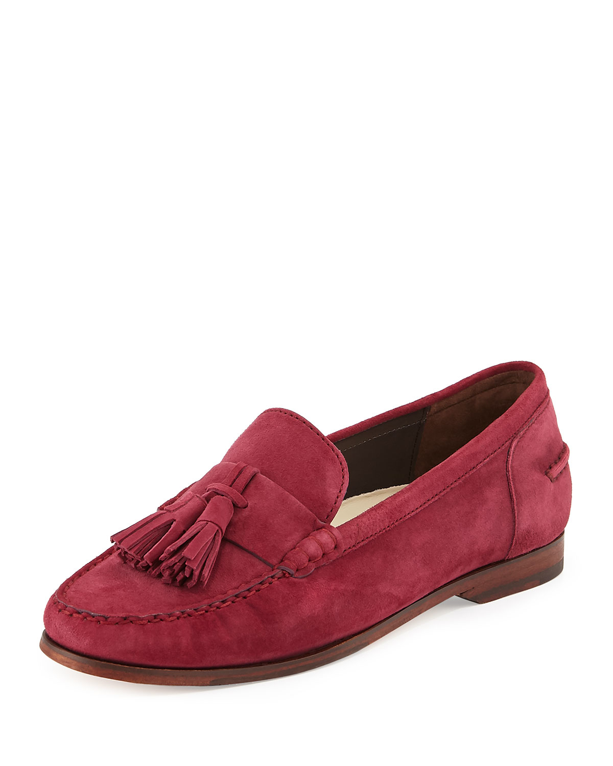 Lyst - Cole haan Pinch Grand Tassel Loafers in Red