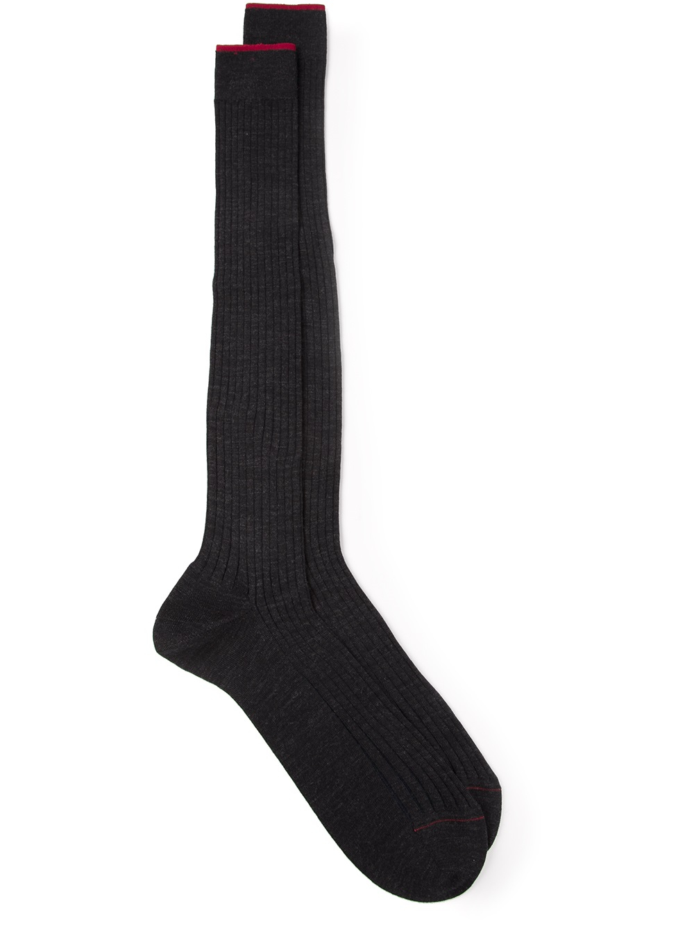 Gallo Ribbed Socks in Black for Men Lyst