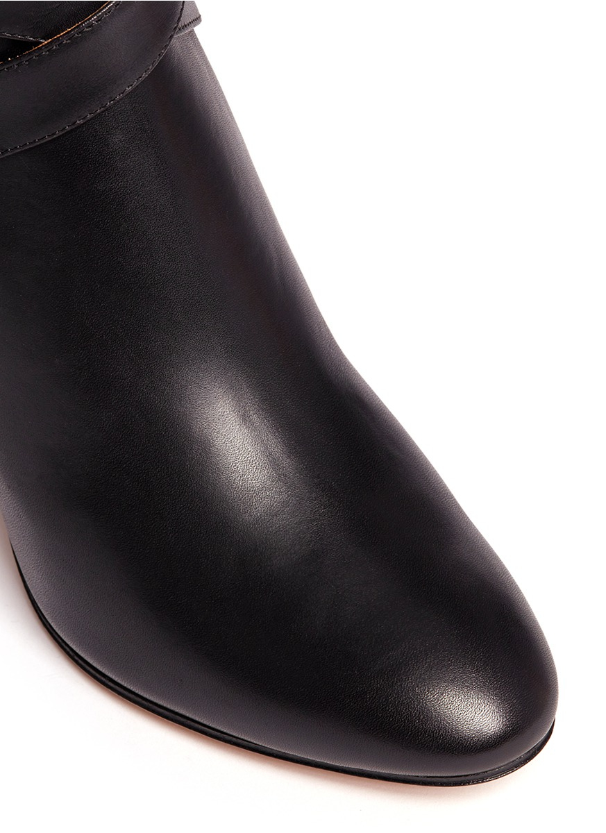 elastic back long boots