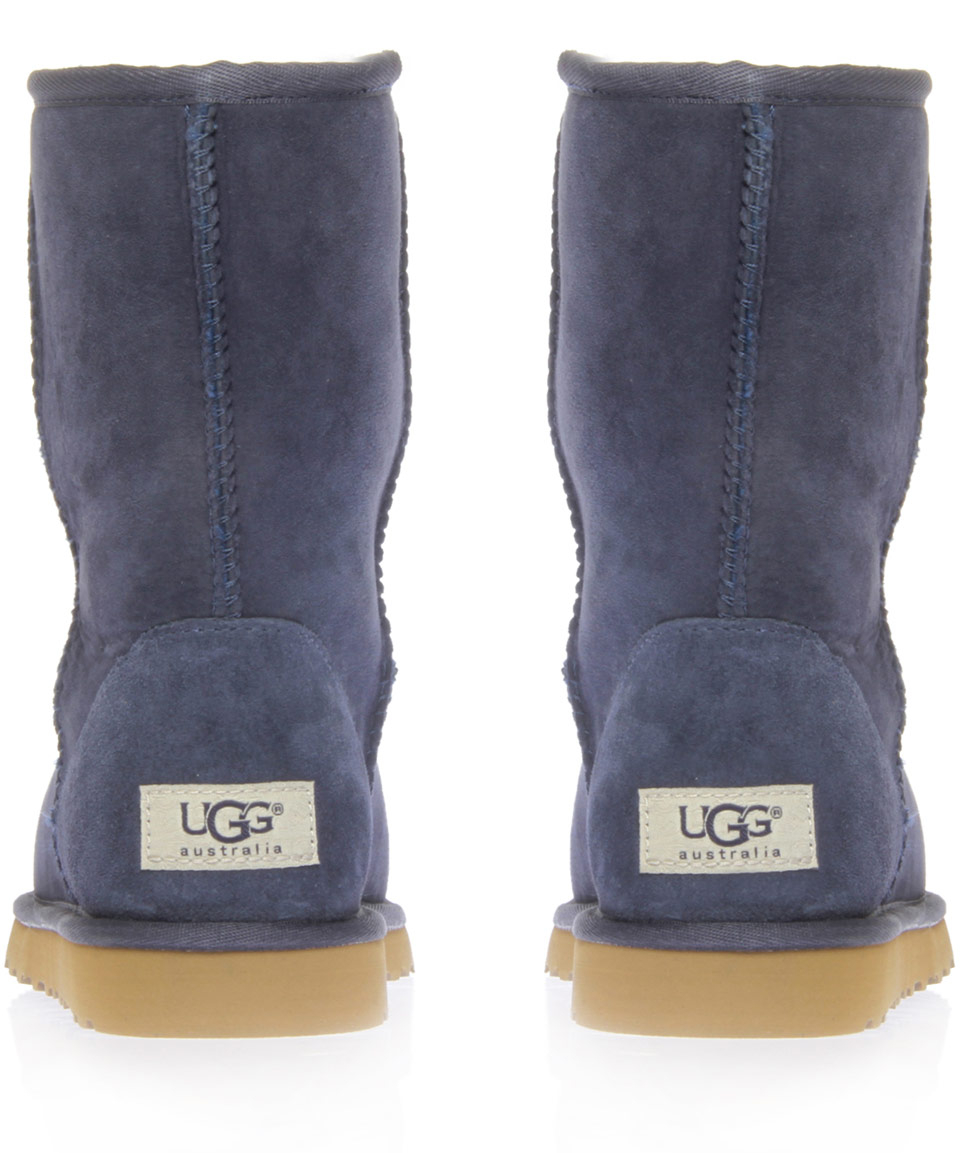 navy blue mini ugg boots