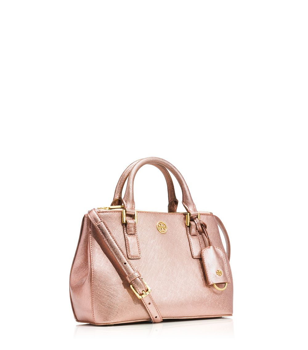 tory burch robinson zip tote