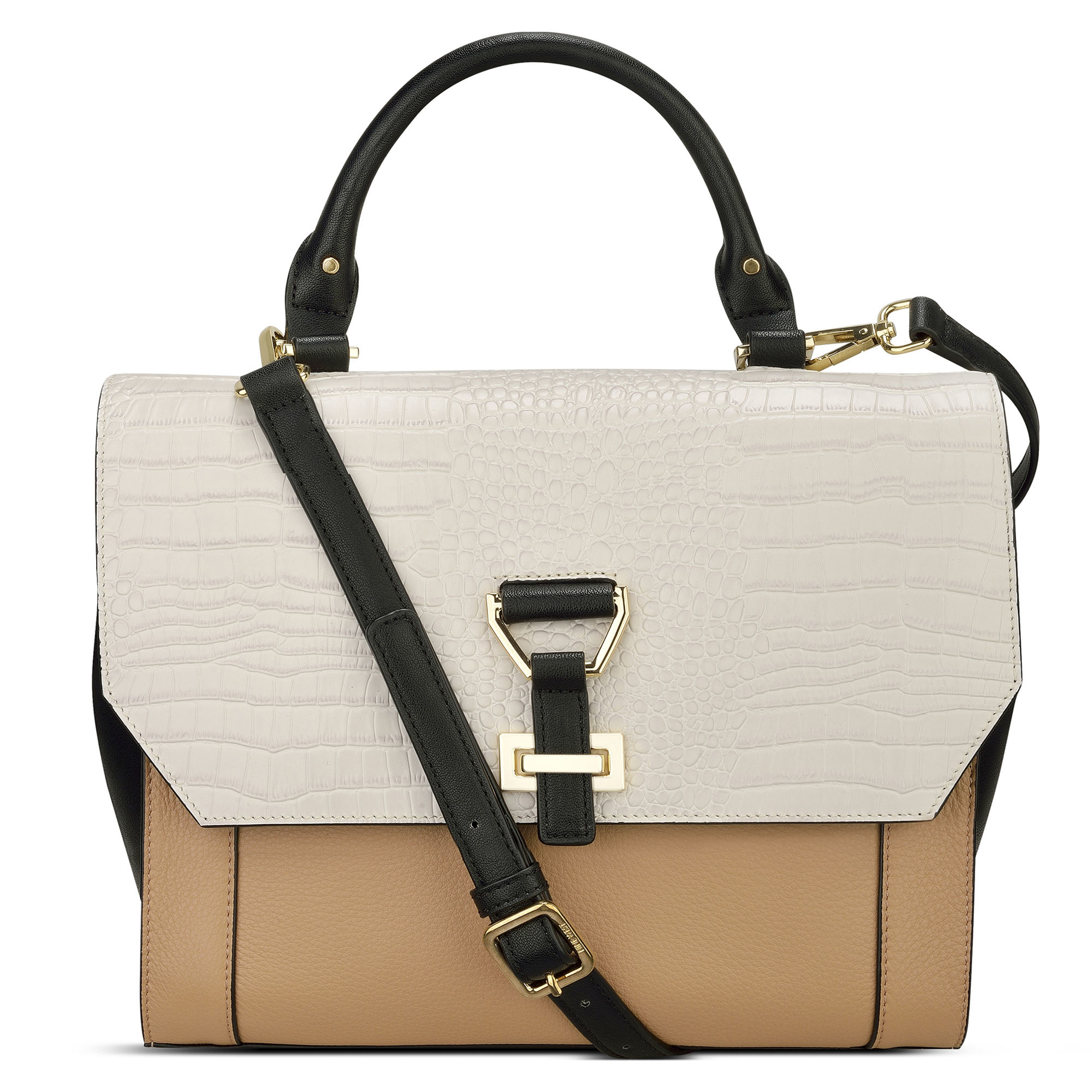 Lyst Nine West Valerie Leather Satchel In Brown Gallery
