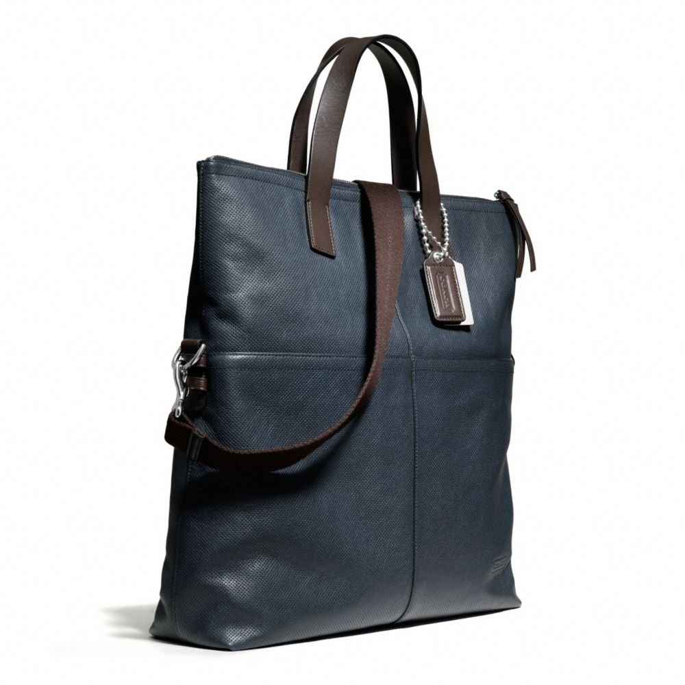 coach foldover tote bag