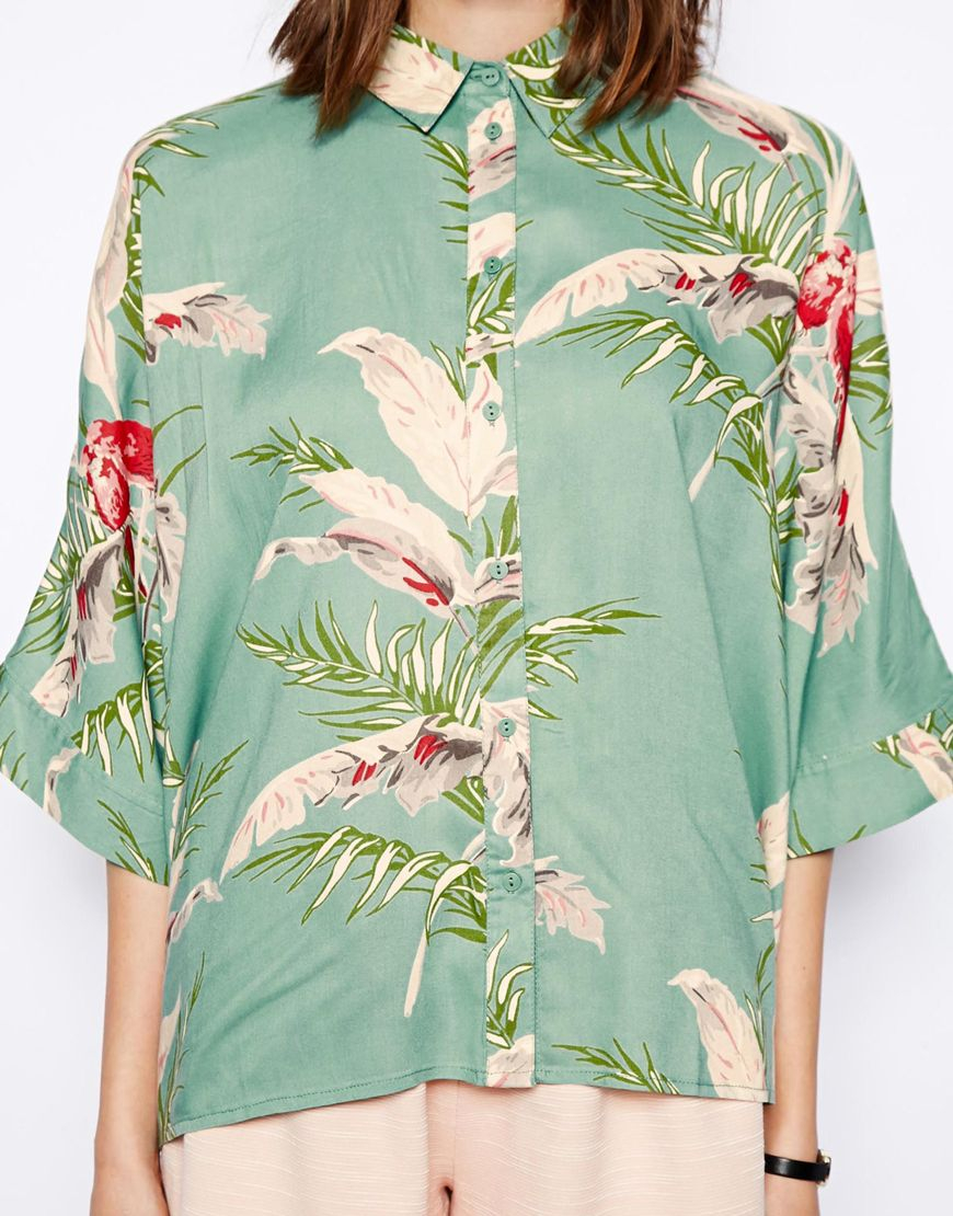 asos tropical shirt