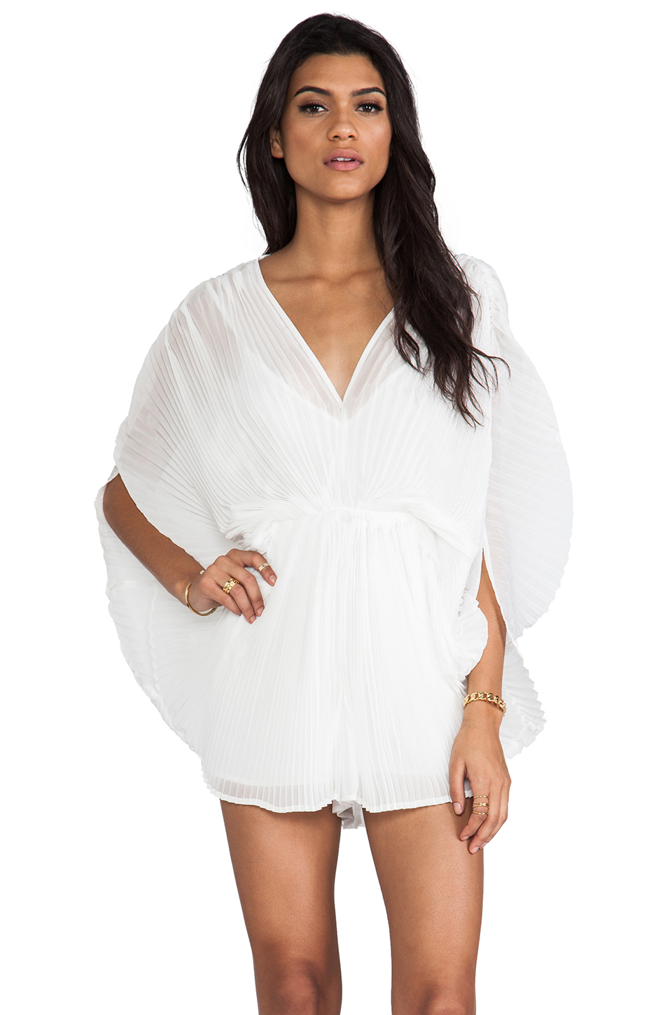 Alice mccall Oceanography Playsuit in White in White | Lyst