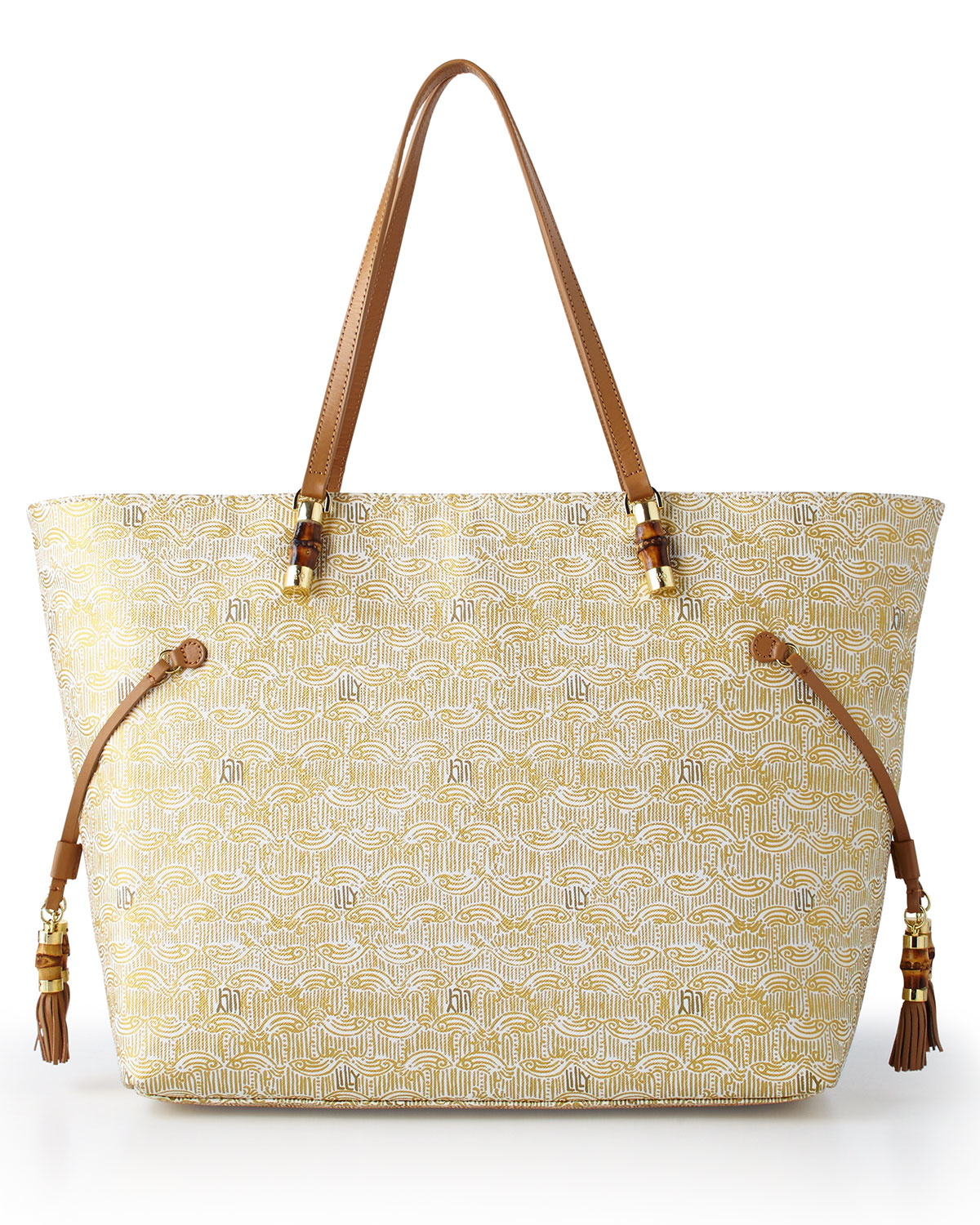 lilly pulitzer gold bag