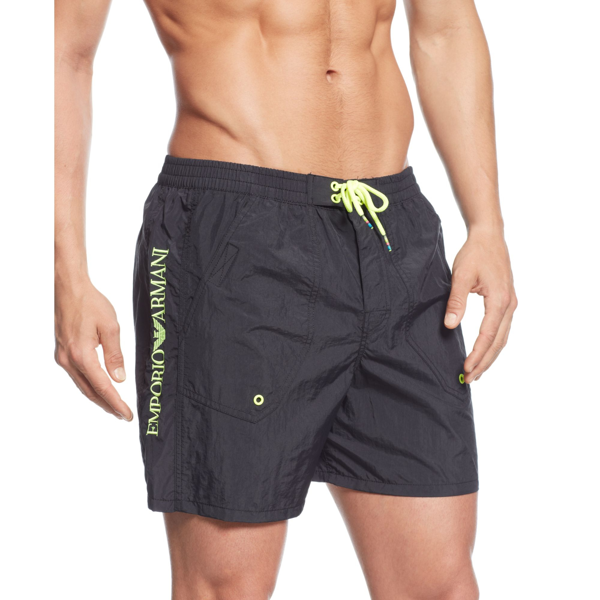 mens armani chino shorts