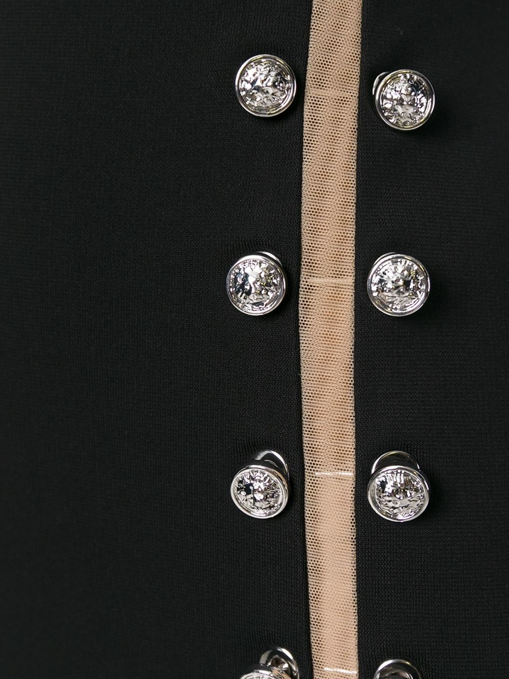 Lyst Versus Safety Pin Dress in Black