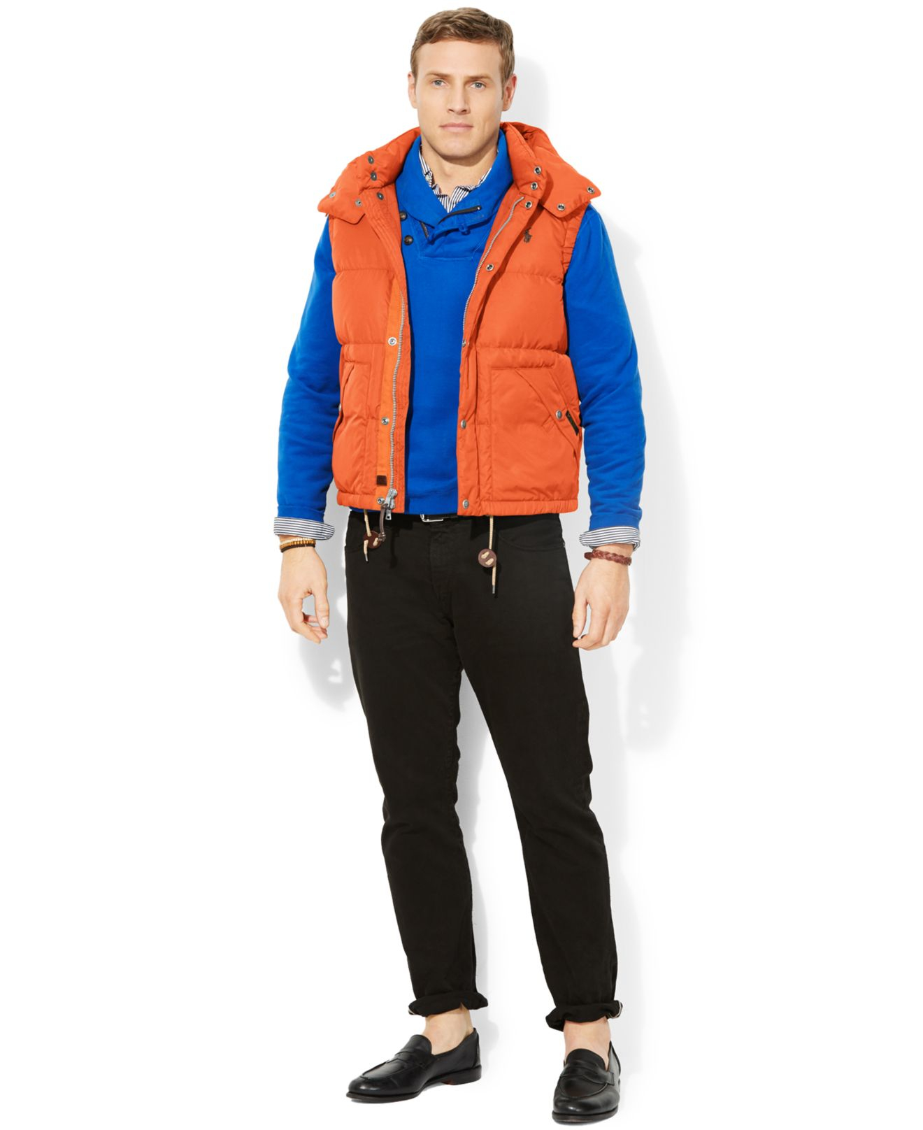 Lyst - Polo Ralph Lauren Big And Tall Elmwood Down Puffer Vest in ...