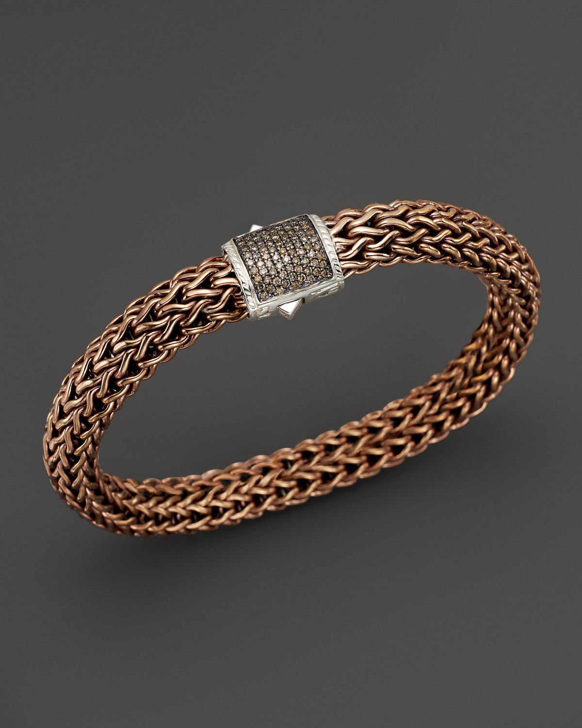 Lyst John Hardy Men S Clic Chain Sterling Silver And Bronze Gallery