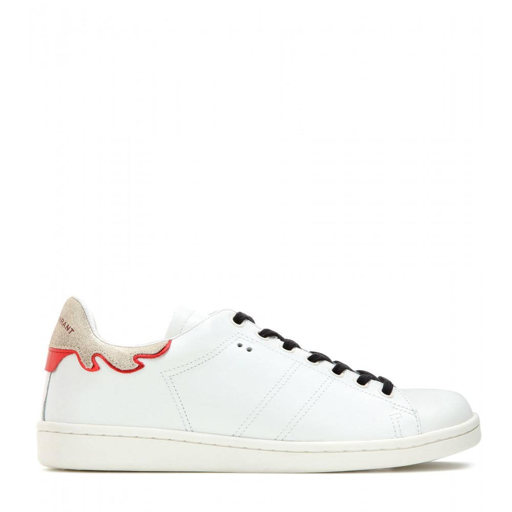 marant bart sneaker marant bart sneaker in white whitesilver lyst marant bart sneaker marant bart sneaker in white whitesilver lyst