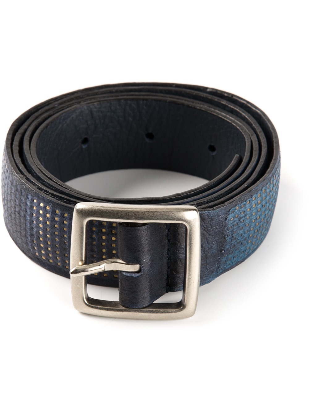 Lyst - Htc Hollywood Trading Company Buckle Belt in Blue for Men