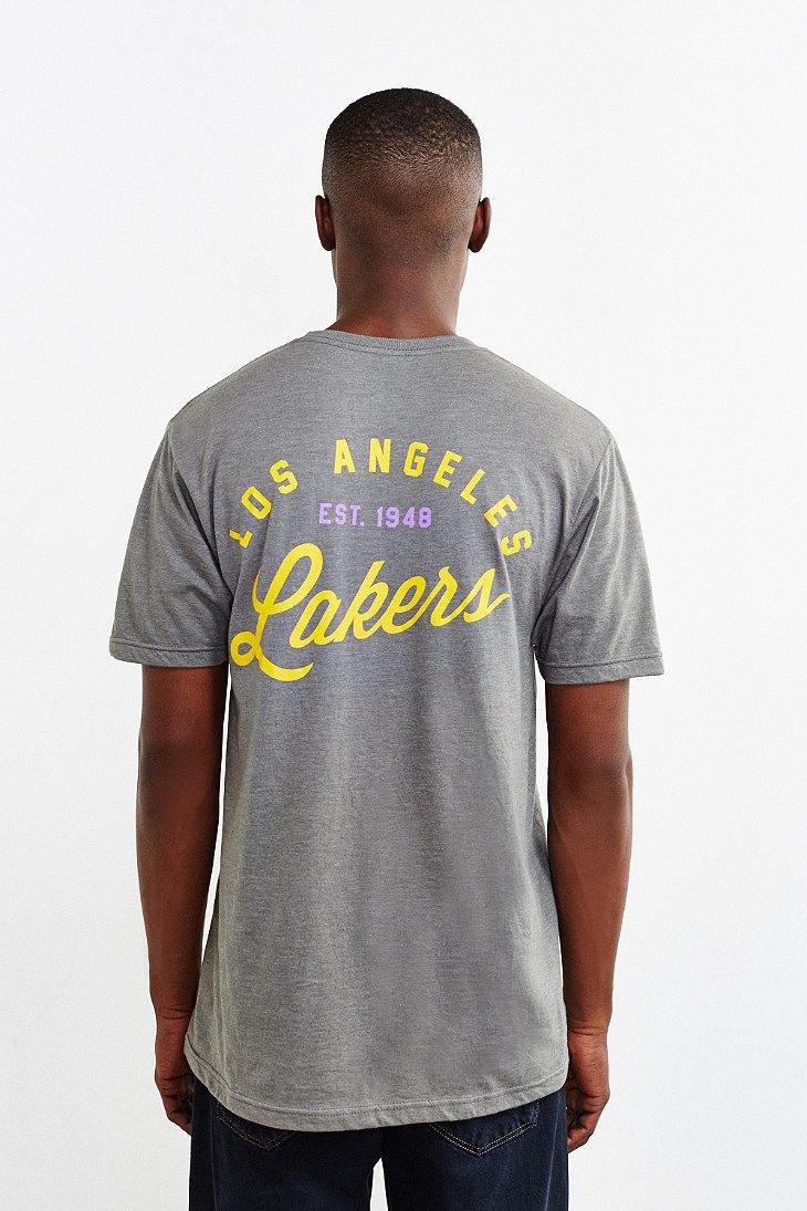 urban outfitters lakers t shirt